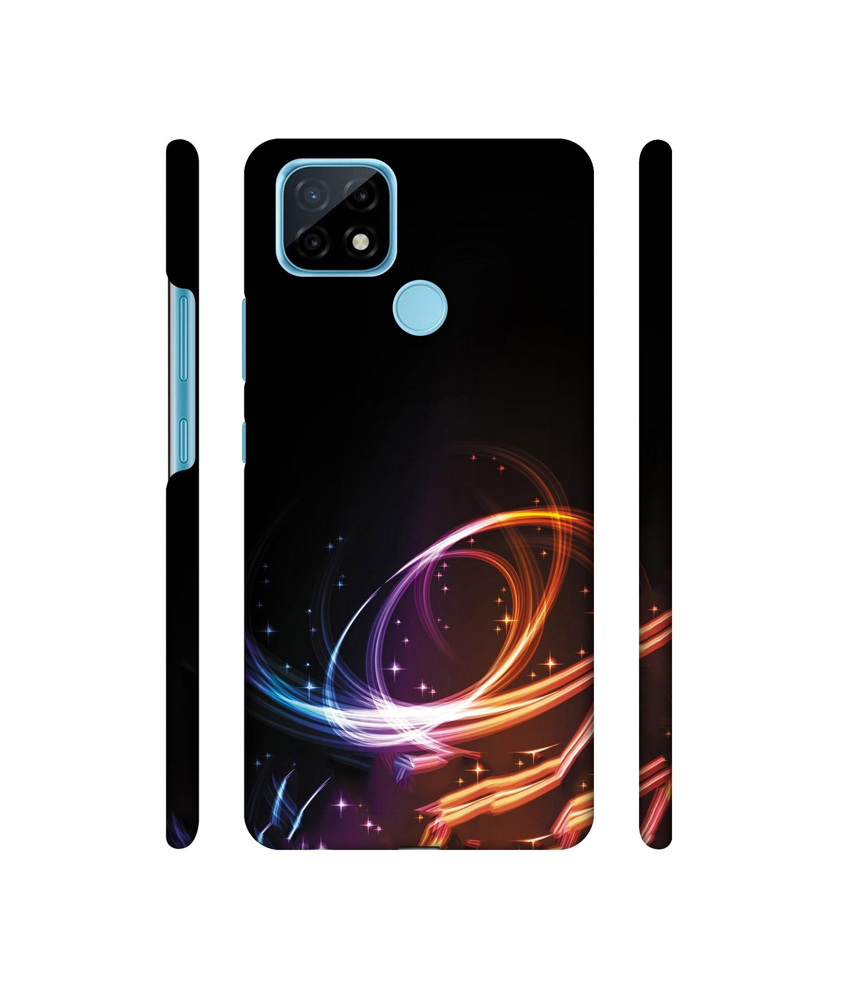 Abstract Background Designer Hard Back Cover for Realme C21