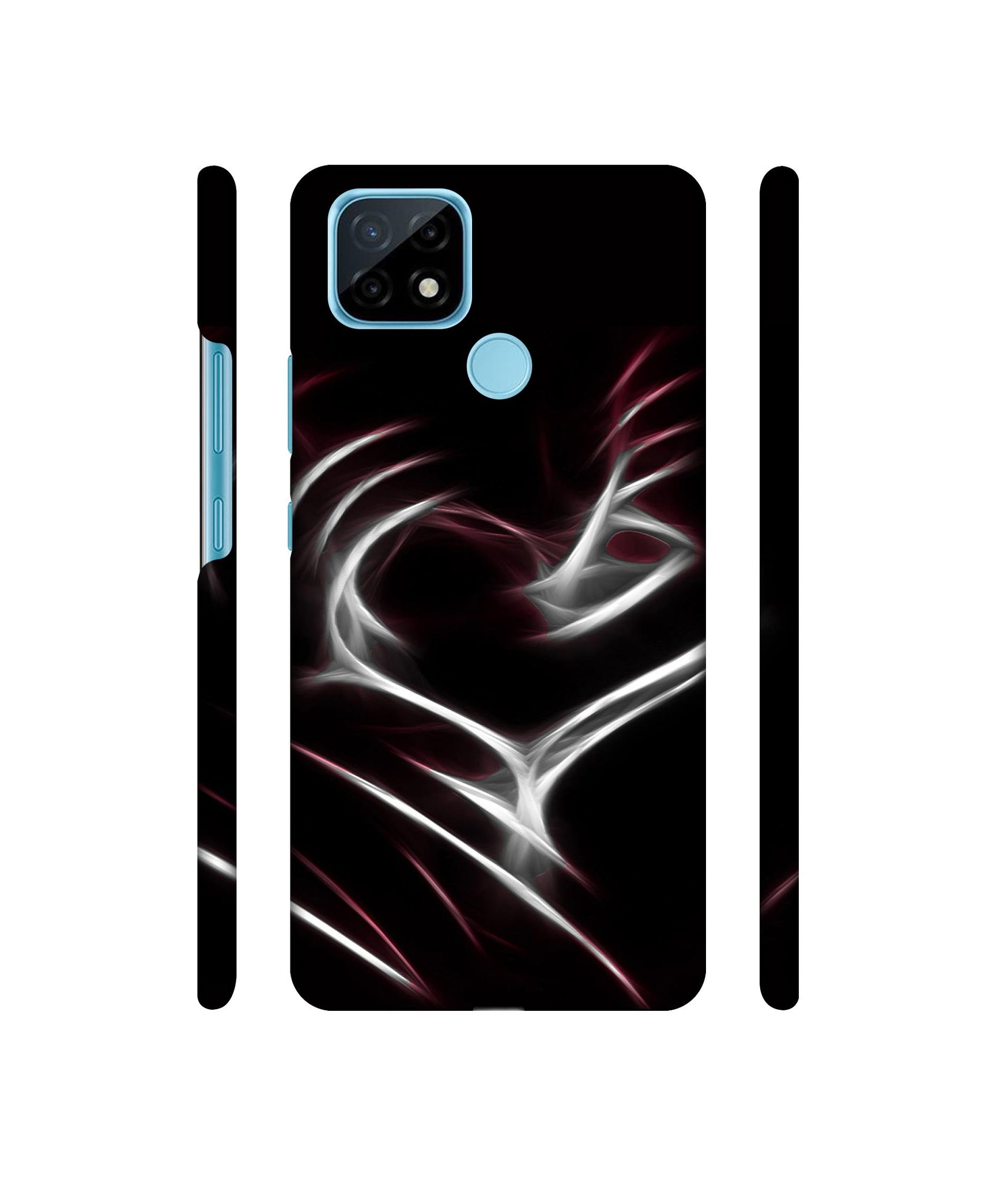 Heart Line Designer Hard Back Cover for Realme C21