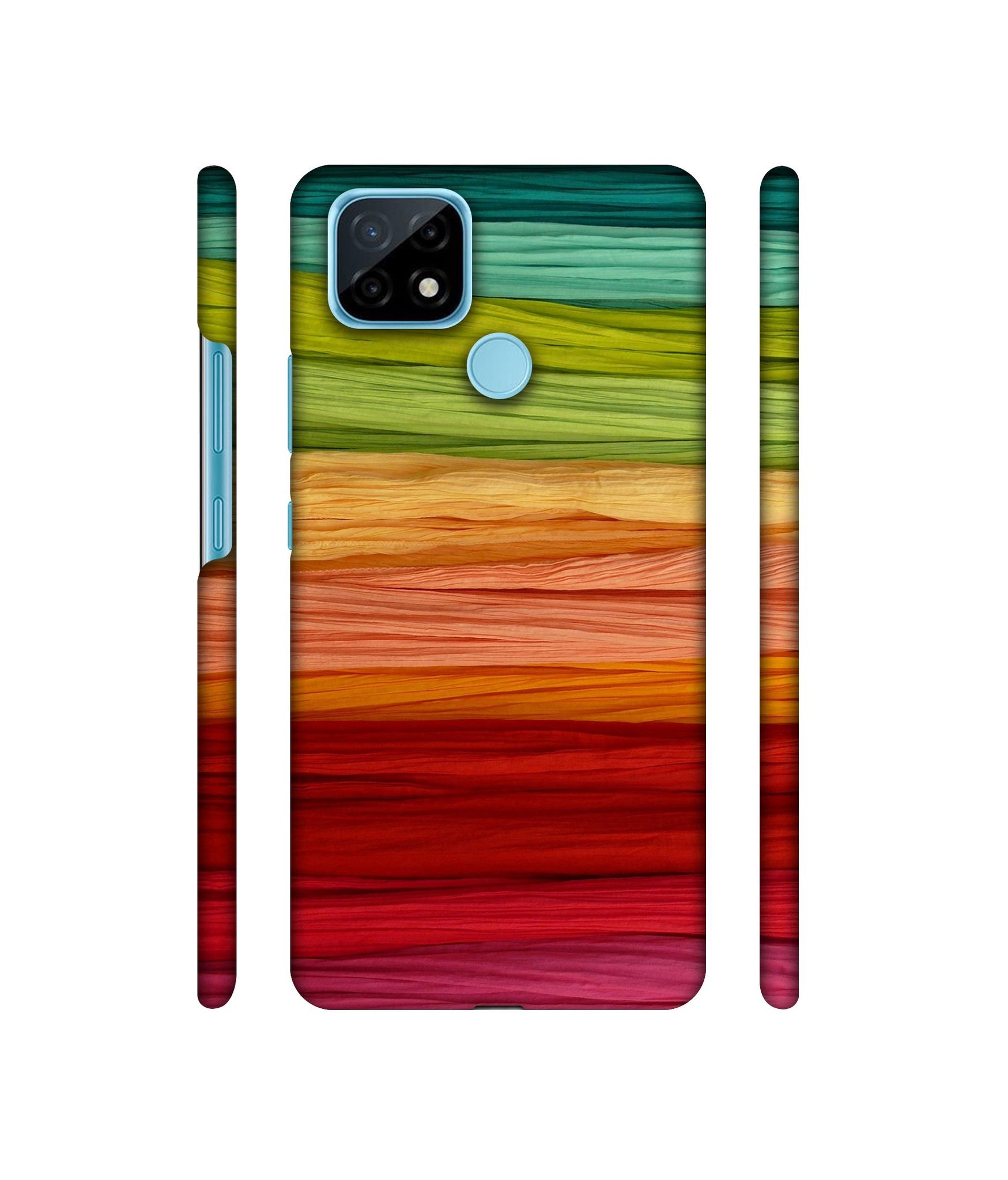 Colorful Thread Designer Hard Back Cover for Realme C21