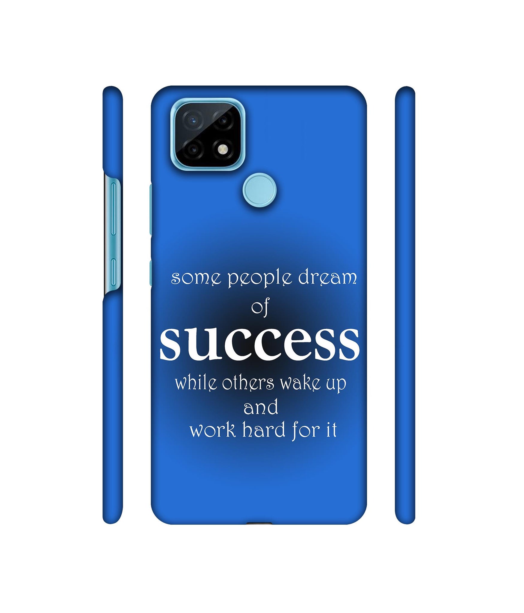 Success Motivational Designer Hard Back Cover for Realme C21