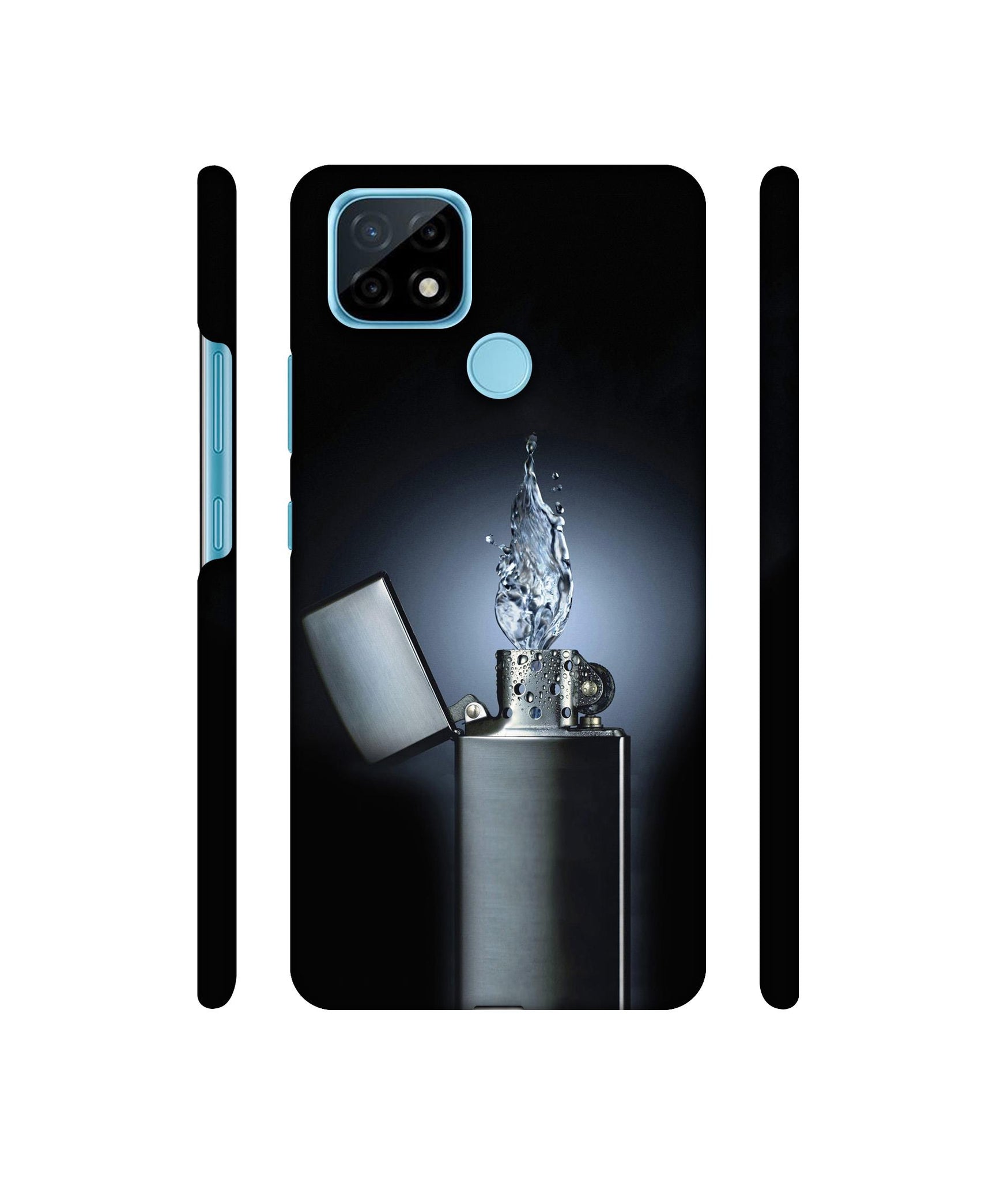 Water Lighter Designer Hard Back Cover for Realme C21