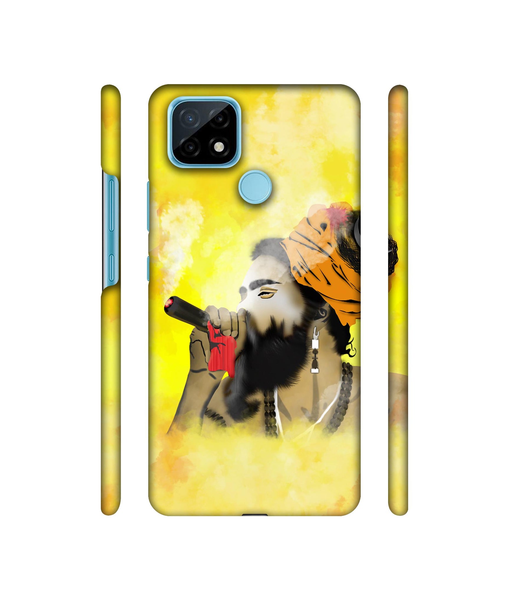 Aghori Bhole Designer Hard Back Cover for Realme C21