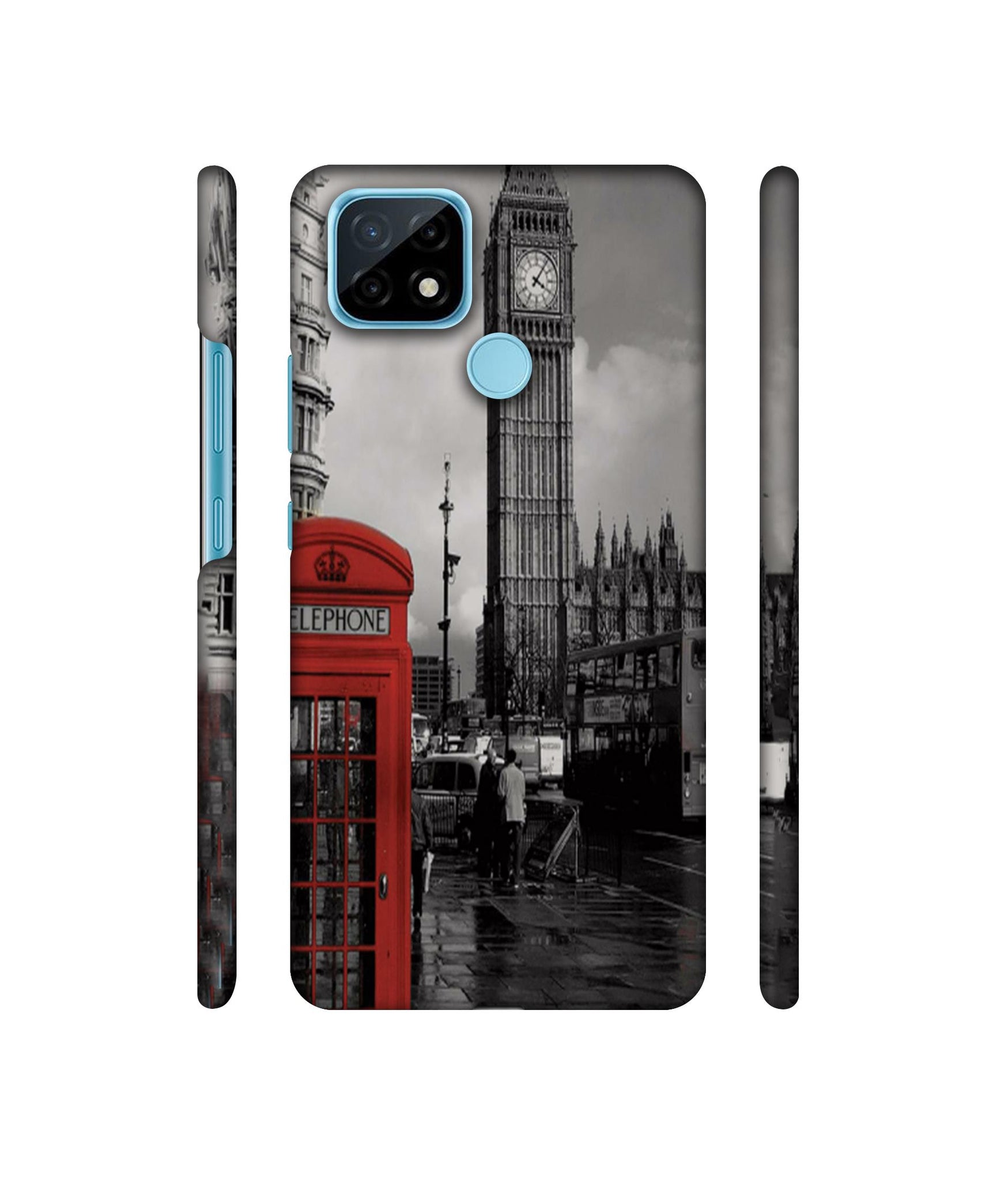 London Theme Designer Hard Back Cover for Realme C21