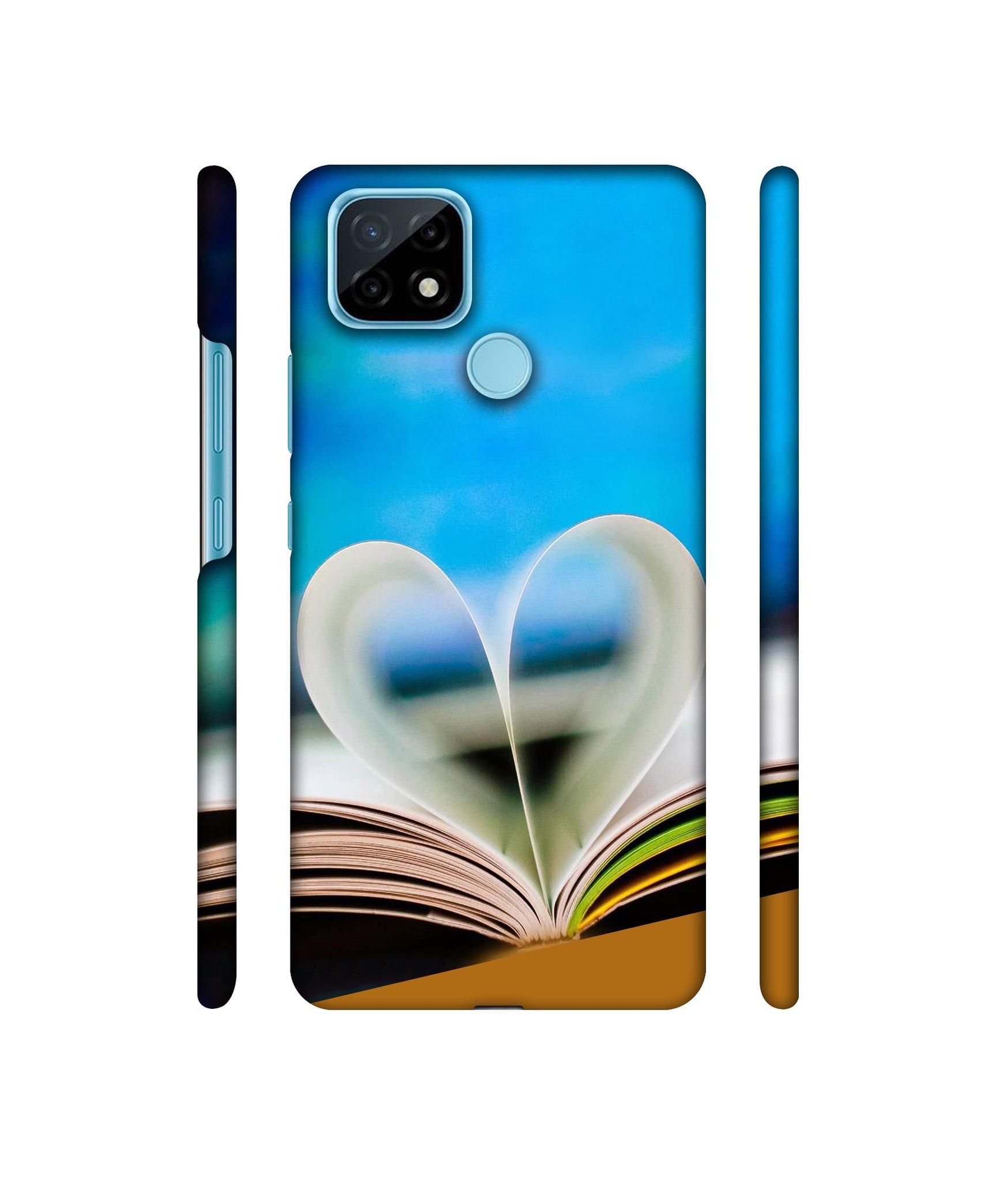 Love Book Designer Hard Back Cover for Realme C21