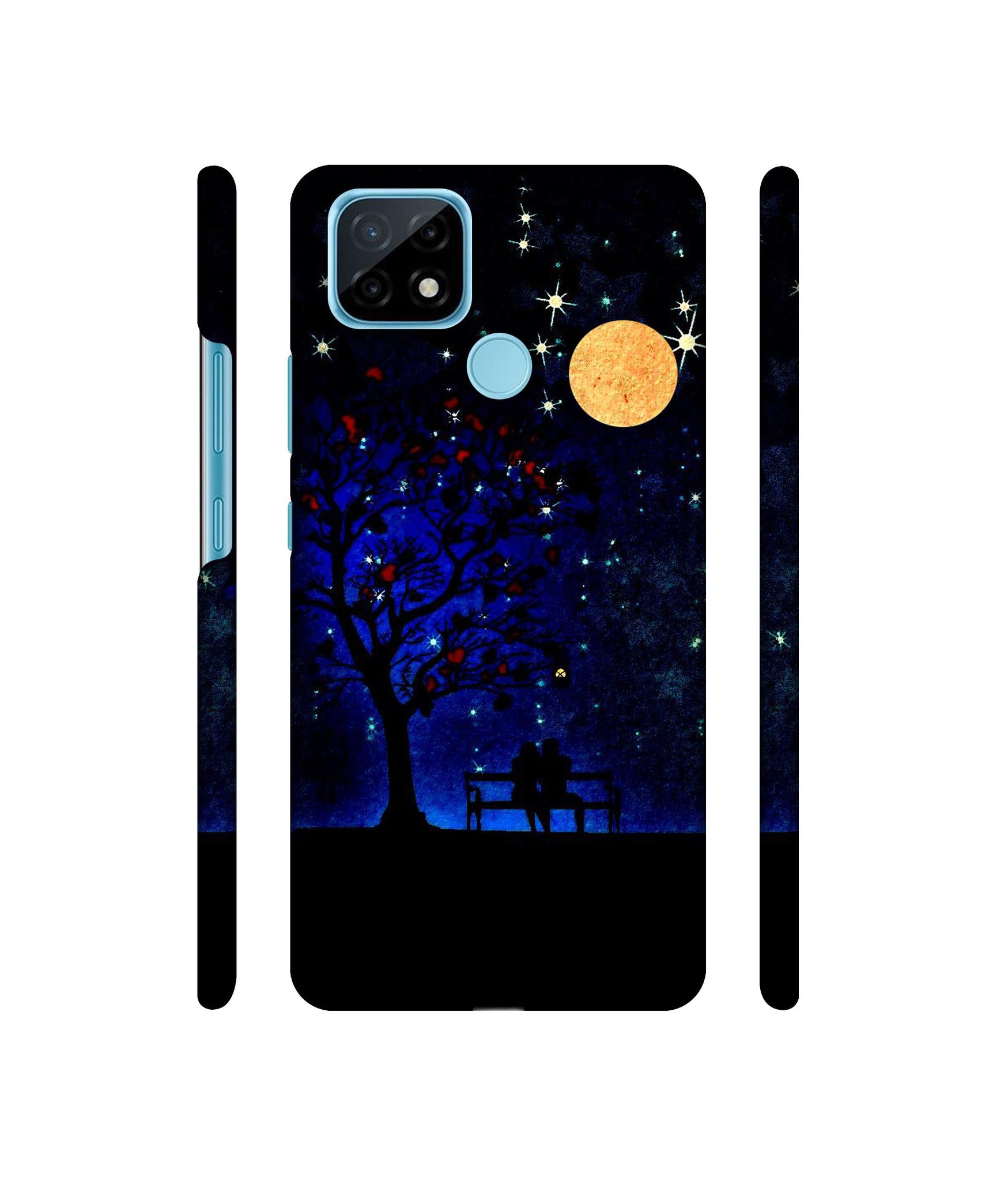 Blue Sky Designer Hard Back Cover for Realme C21