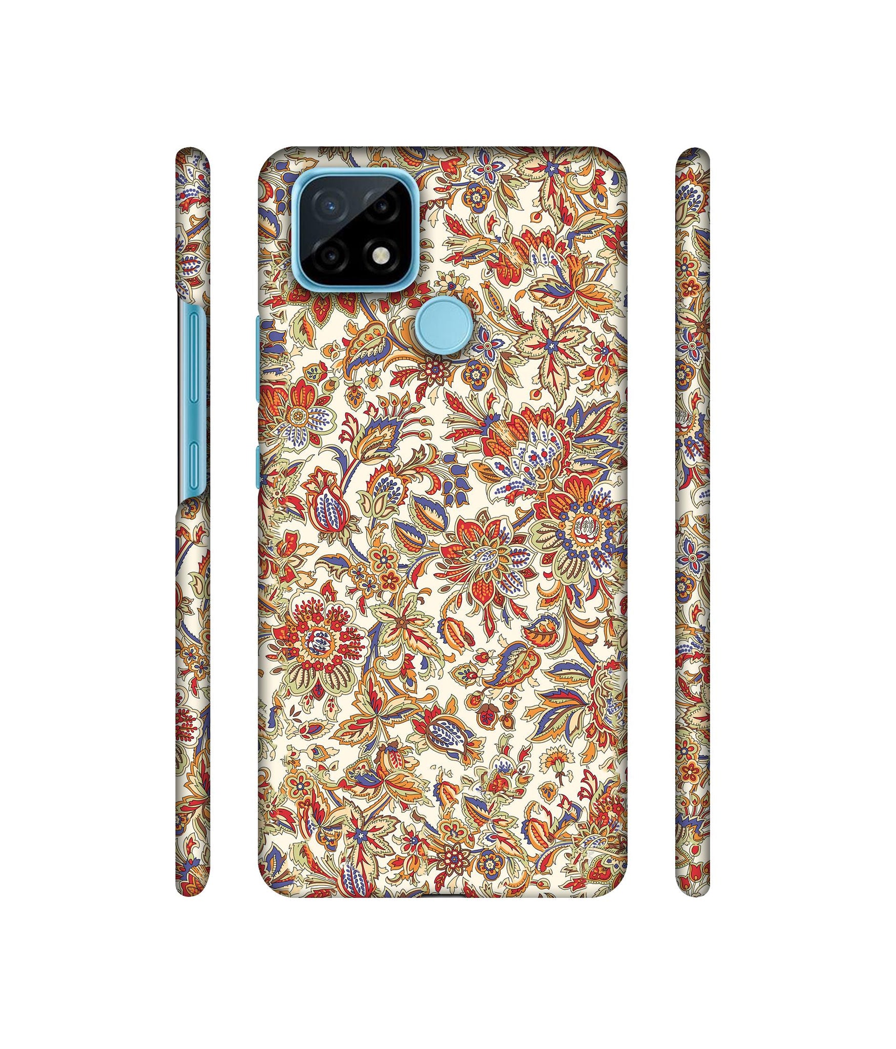 Floral Designer Hard Back Cover for Realme C21