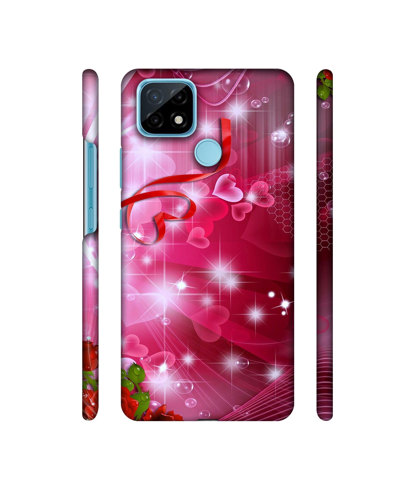 Love Designer Hard Back Cover for Realme C21
