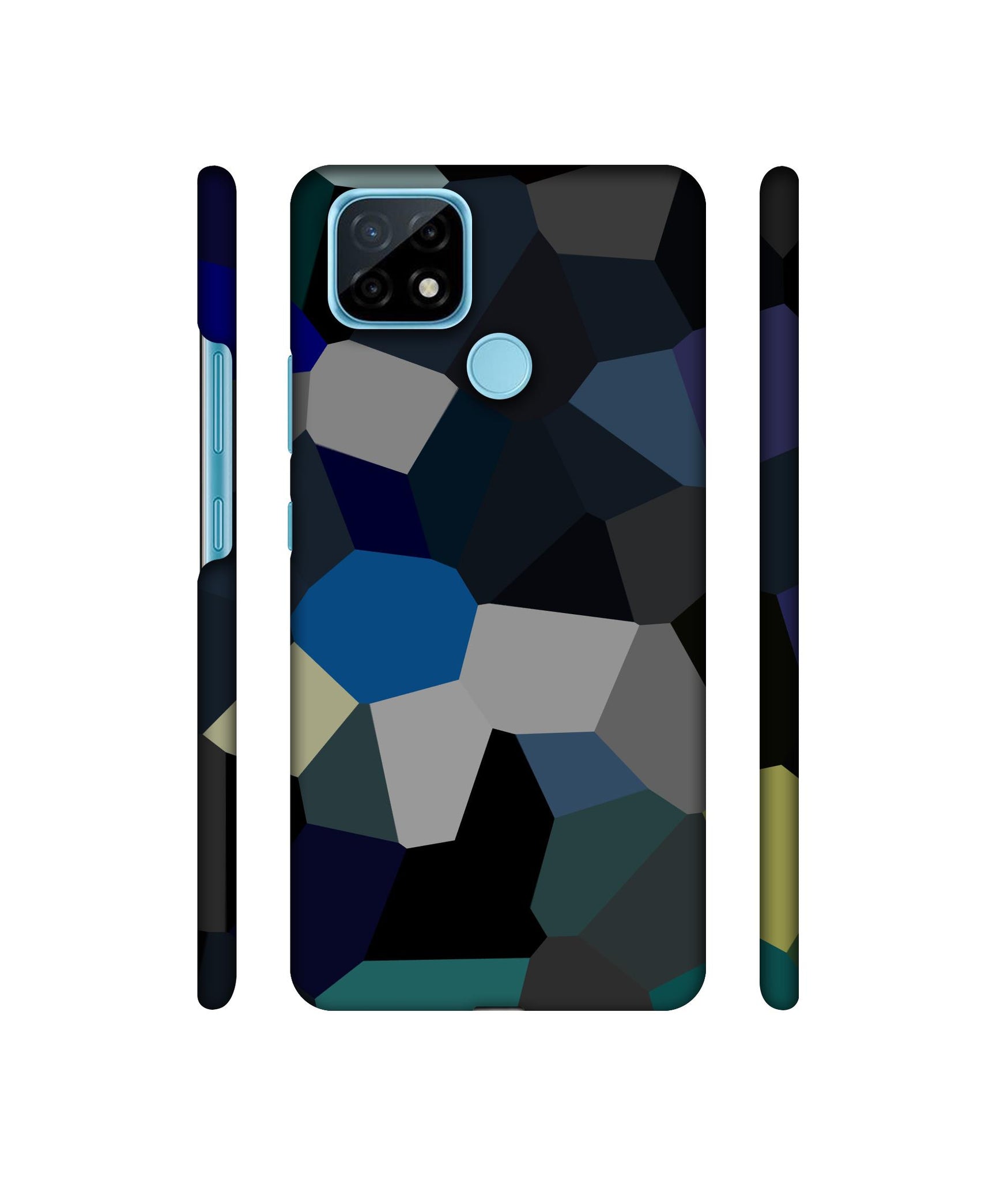 Mathematical Shape Designer Hard Back Cover for Realme C21