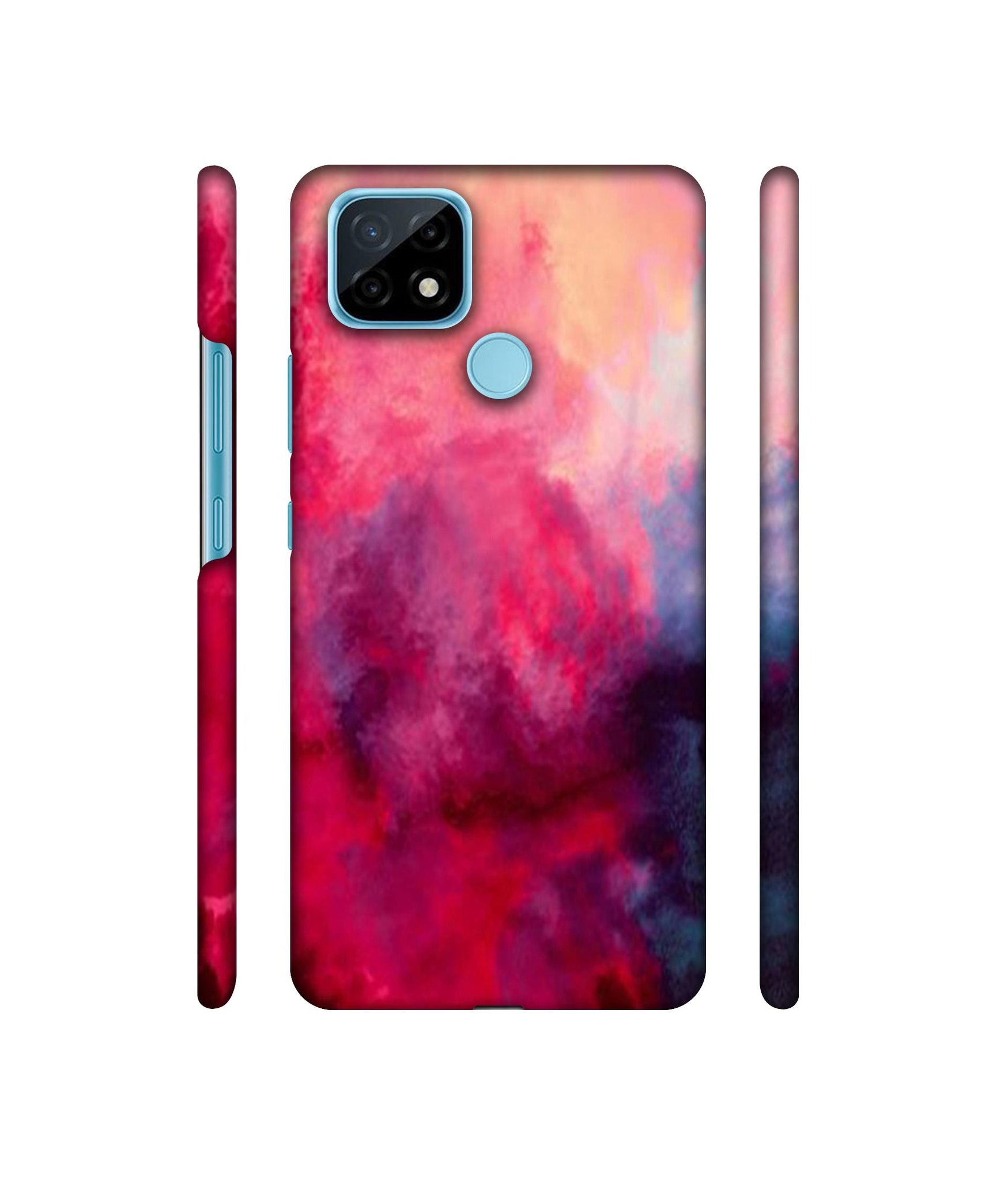 Holi Color Designer Hard Back Cover for Realme C21
