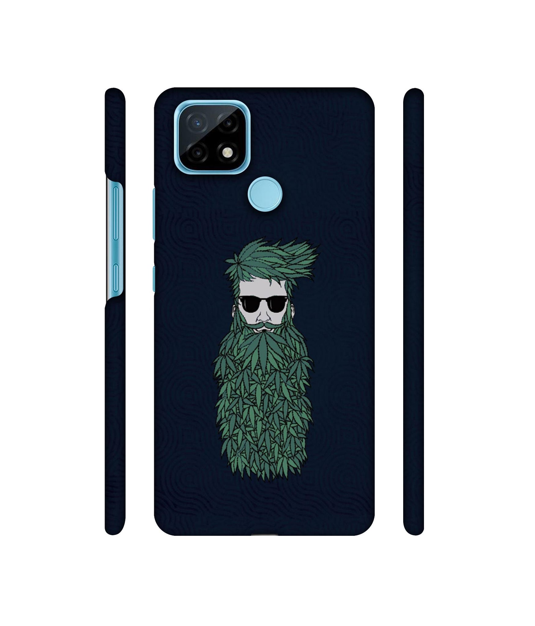 Beard Man Designer Hard Back Cover for Realme C21