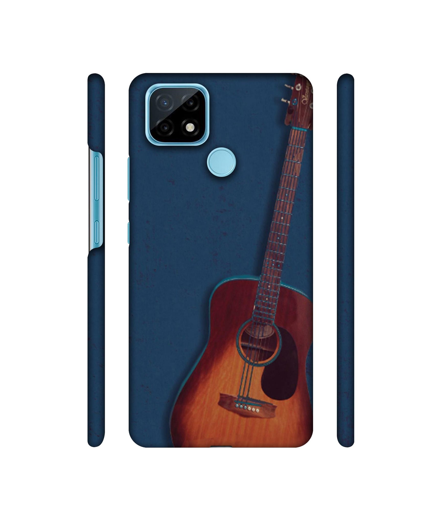 Guitar Designer Hard Back Cover for Realme C21