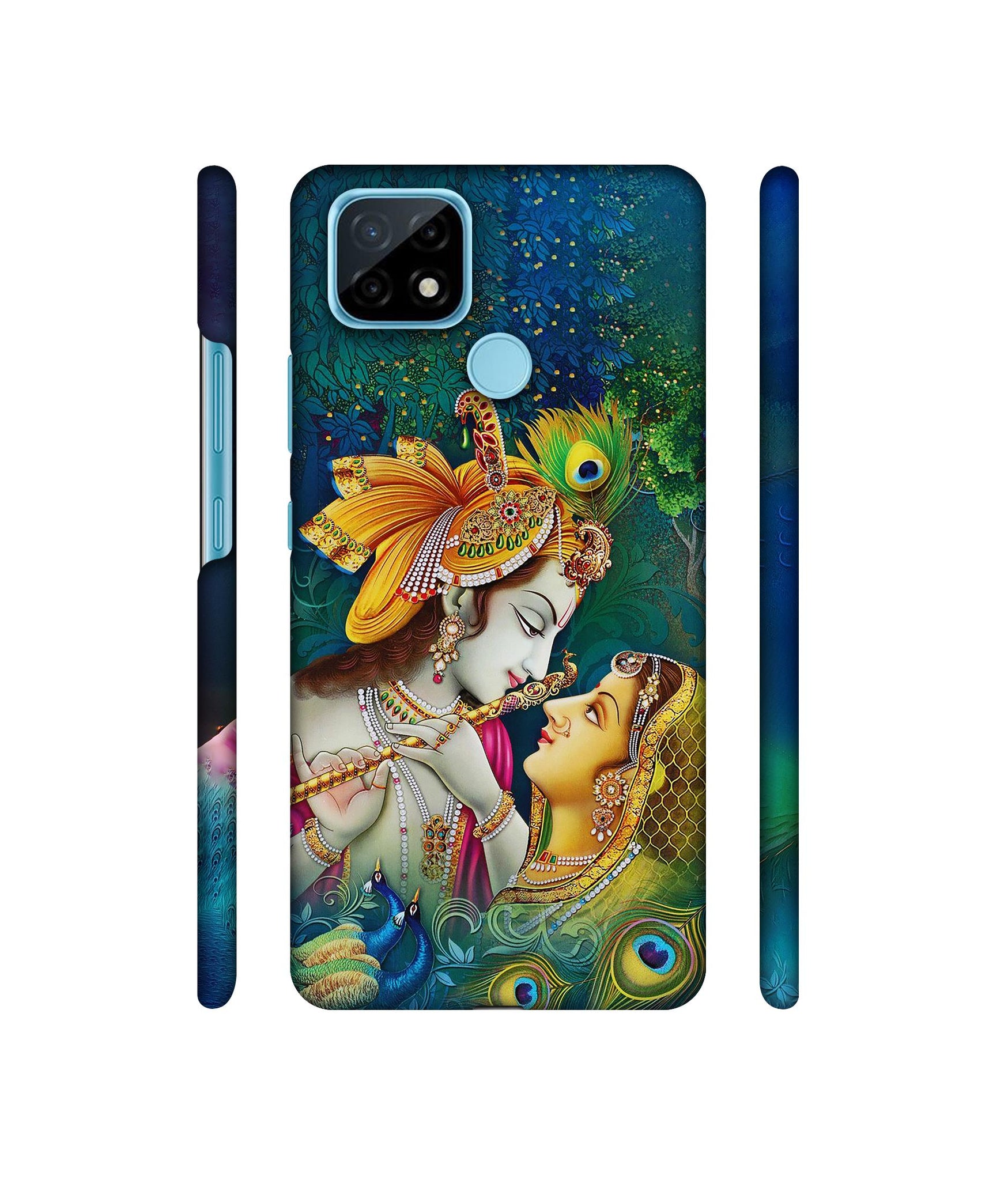 Radha Kishan Love Designer Hard Back Cover for Realme C21