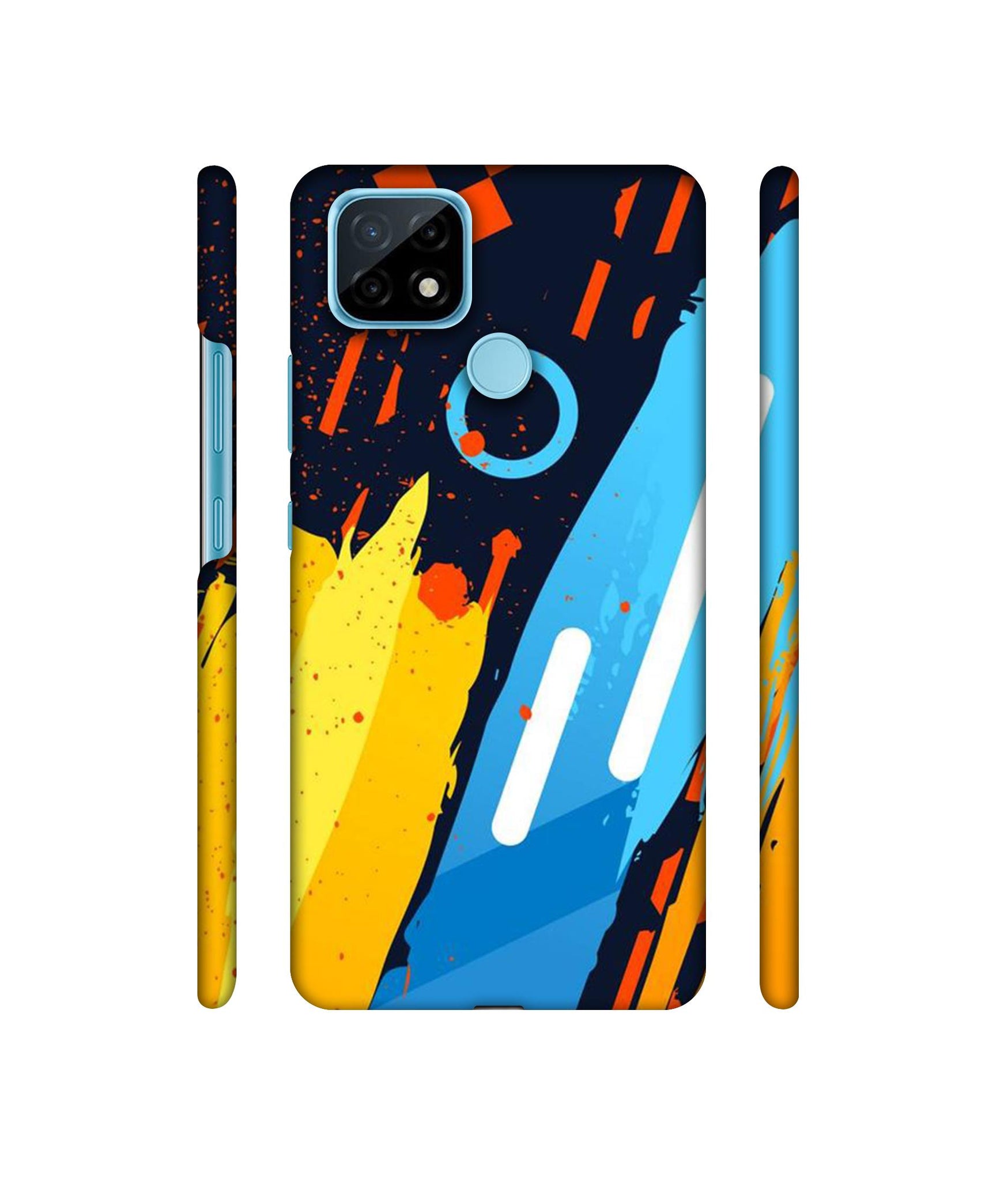 Illustrator Designer Hard Back Cover for Realme C21