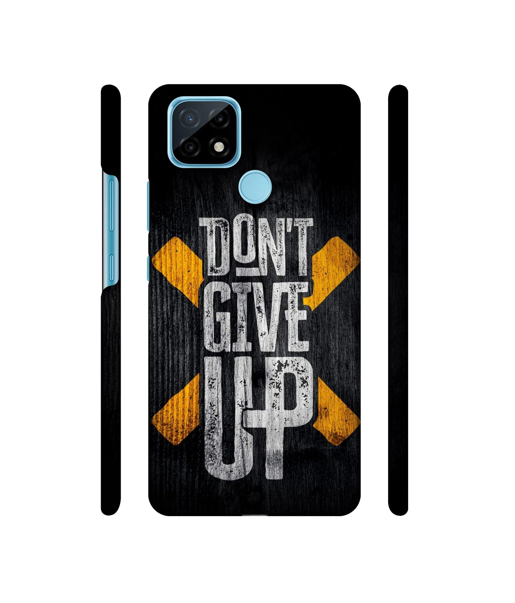 Don't Give Up Designer Hard Back Cover for Realme C21