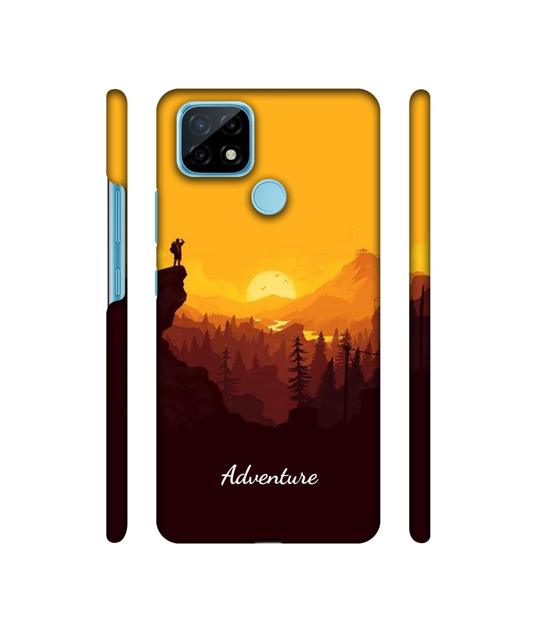 Adventure With Vactor Designer Hard Back Cover for Realme C21