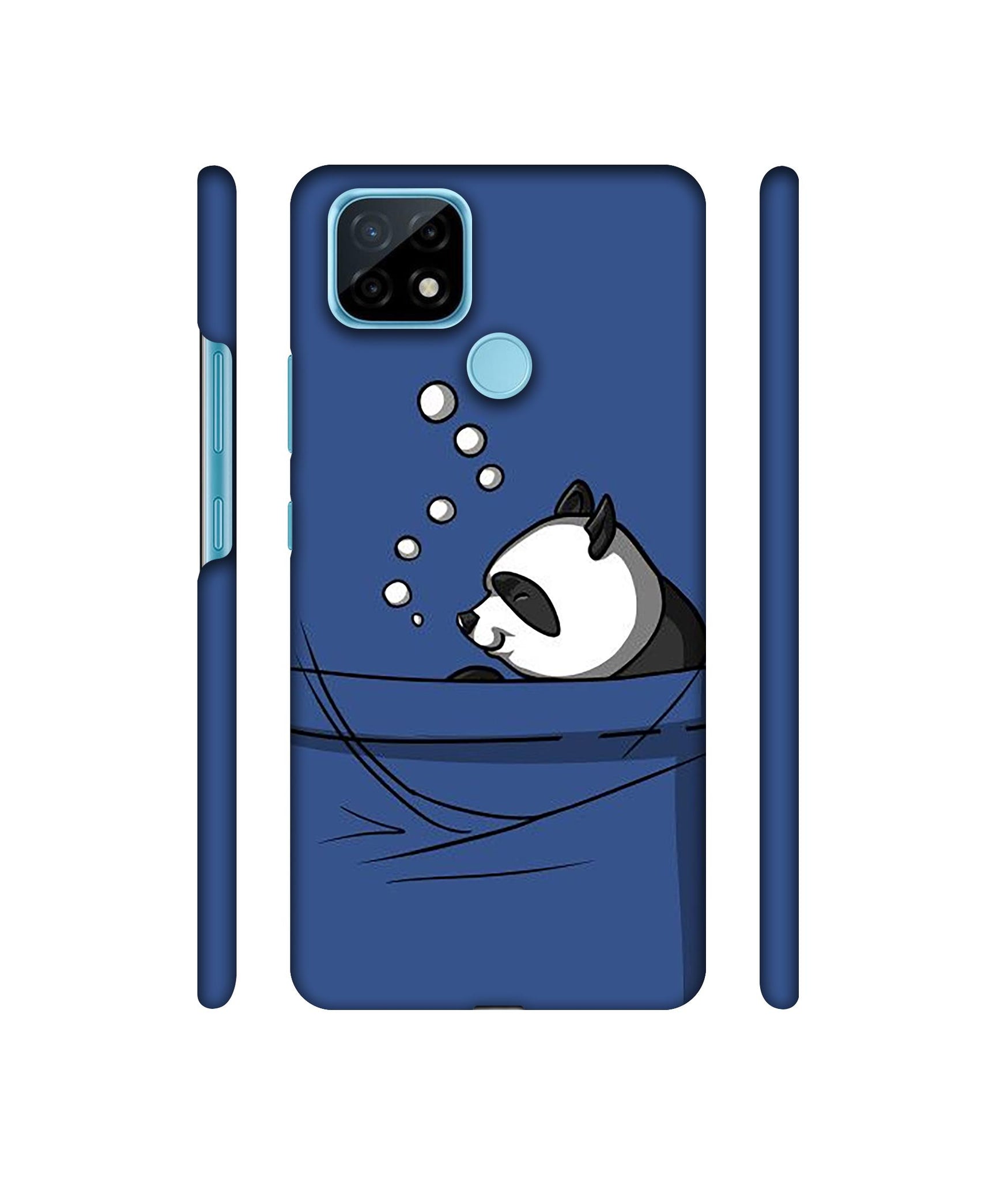 Lasy Panda Designer Hard Back Cover for Realme C21