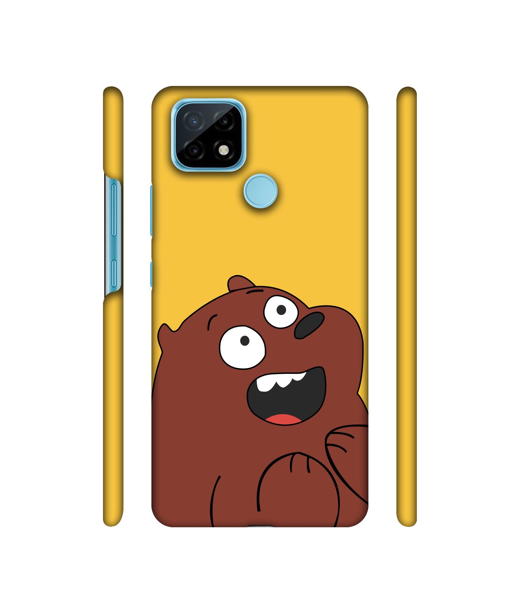 Surprice Face Beer Designer Hard Back Cover for Realme C21