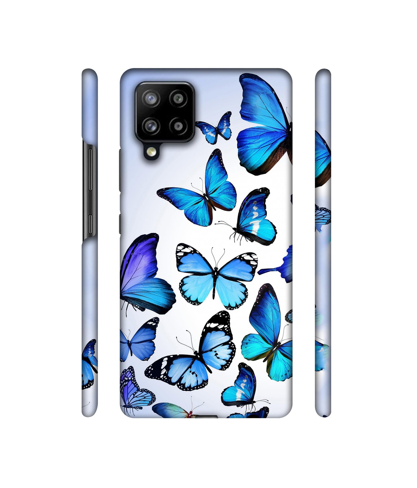 Colorful Flying Butterfly Designer Hard Back Cover for Samsung Galaxy M42 5G / A42 5G