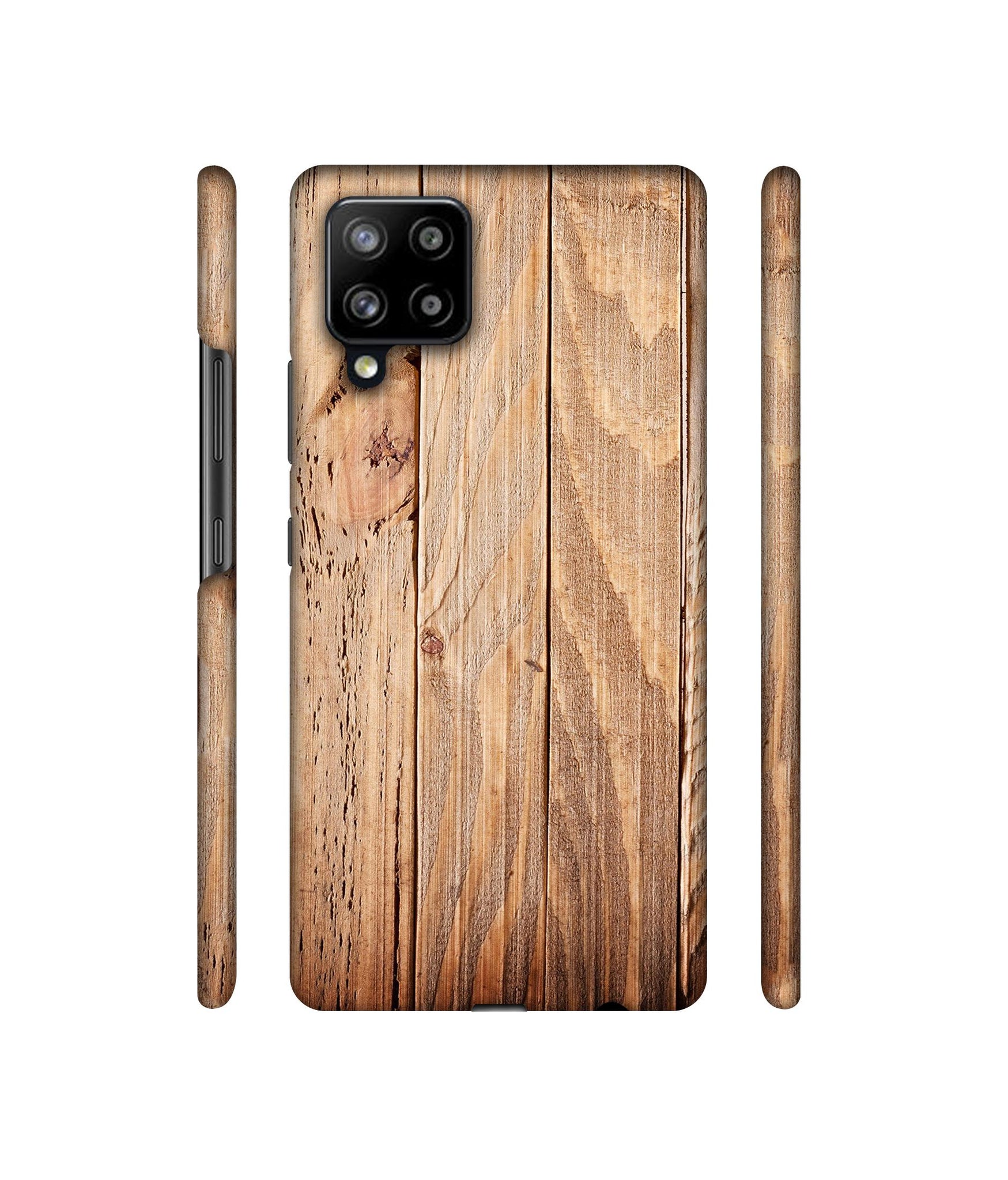 Wooden Texture Designer Hard Back Cover for Samsung Galaxy M42 5G / A42 5G