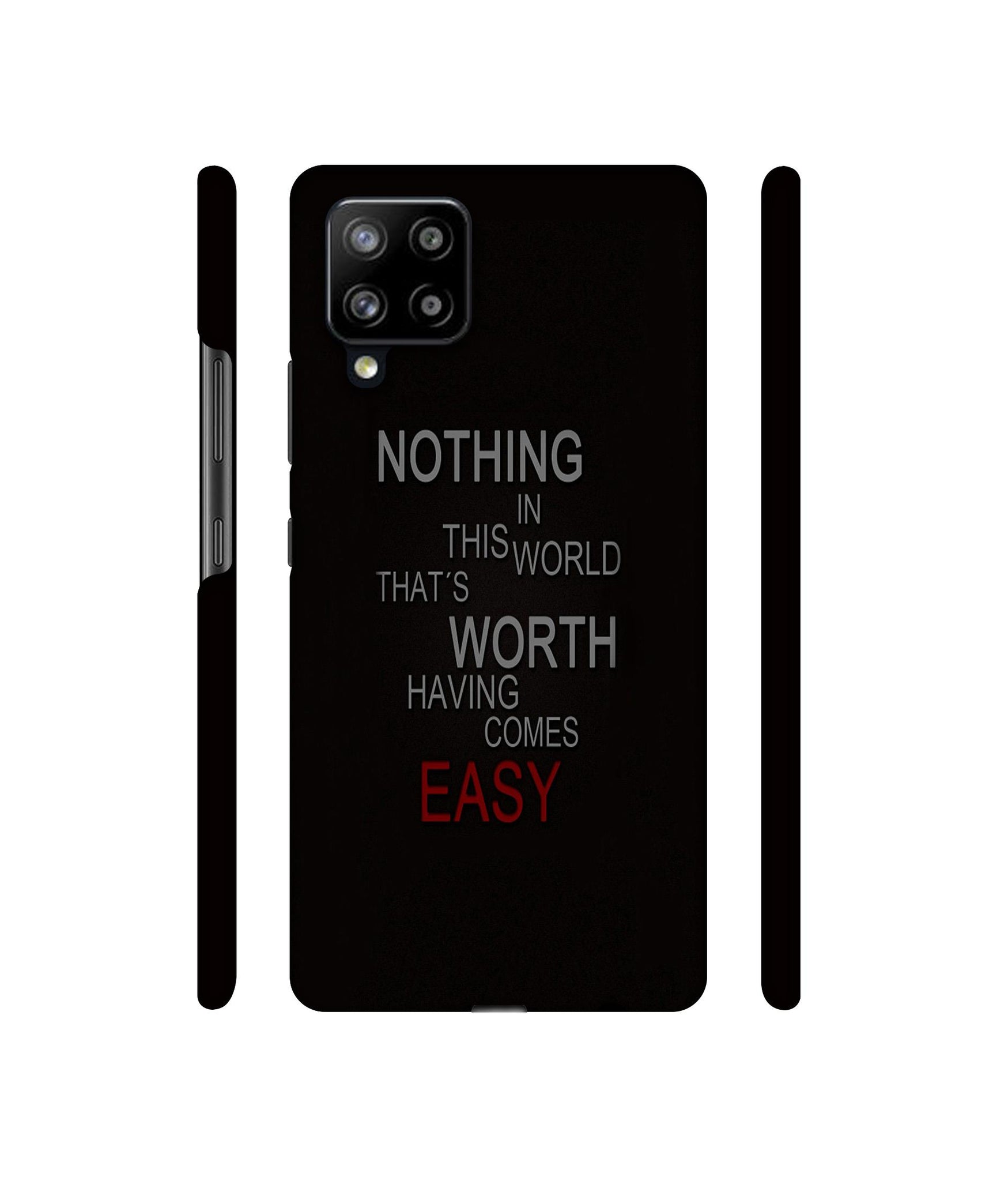 Life Quotes Designer Hard Back Cover for Samsung Galaxy M42 5G / A42 5G