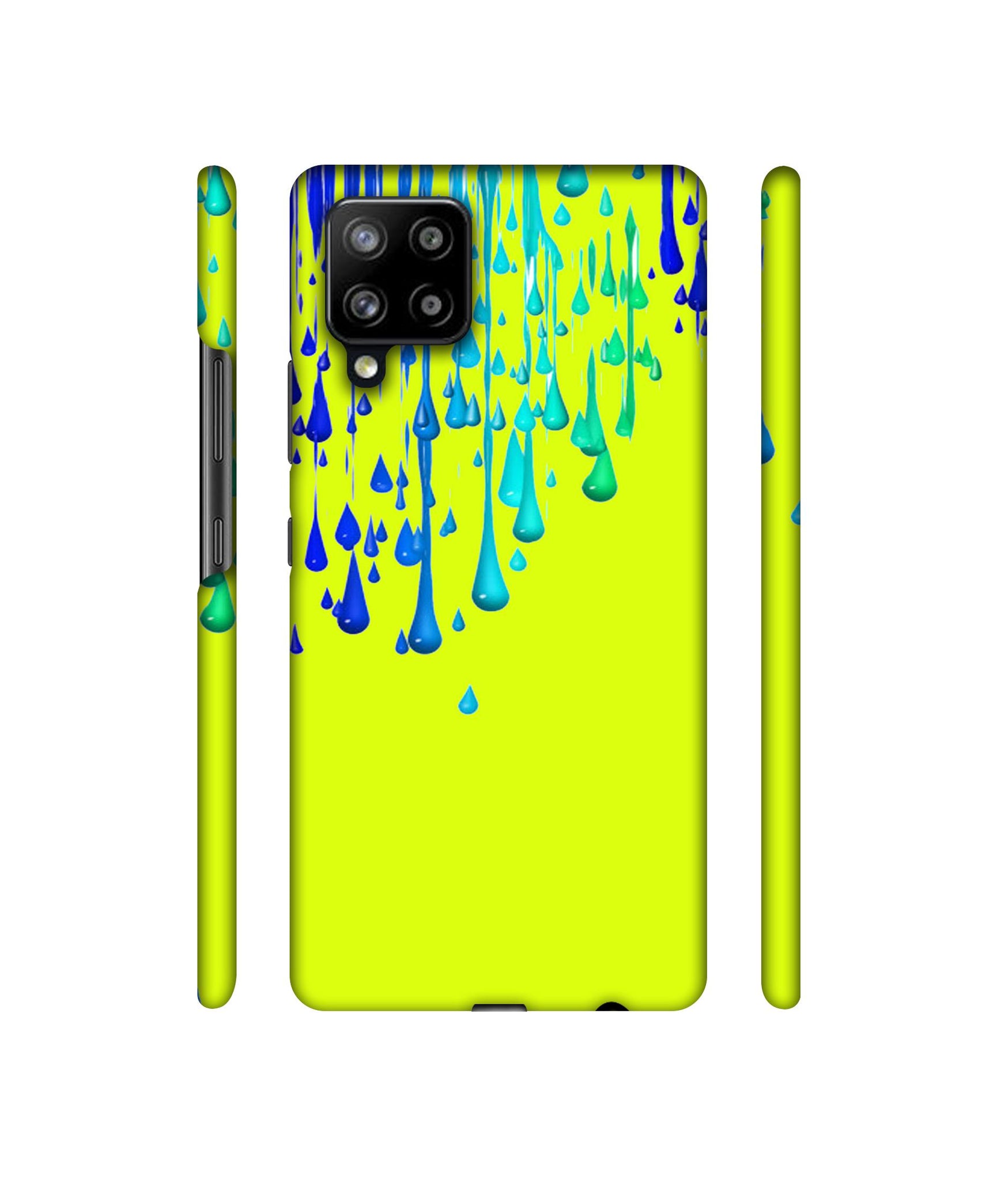 Neon Paint Designer Hard Back Cover for Samsung Galaxy M42 5G / A42 5G