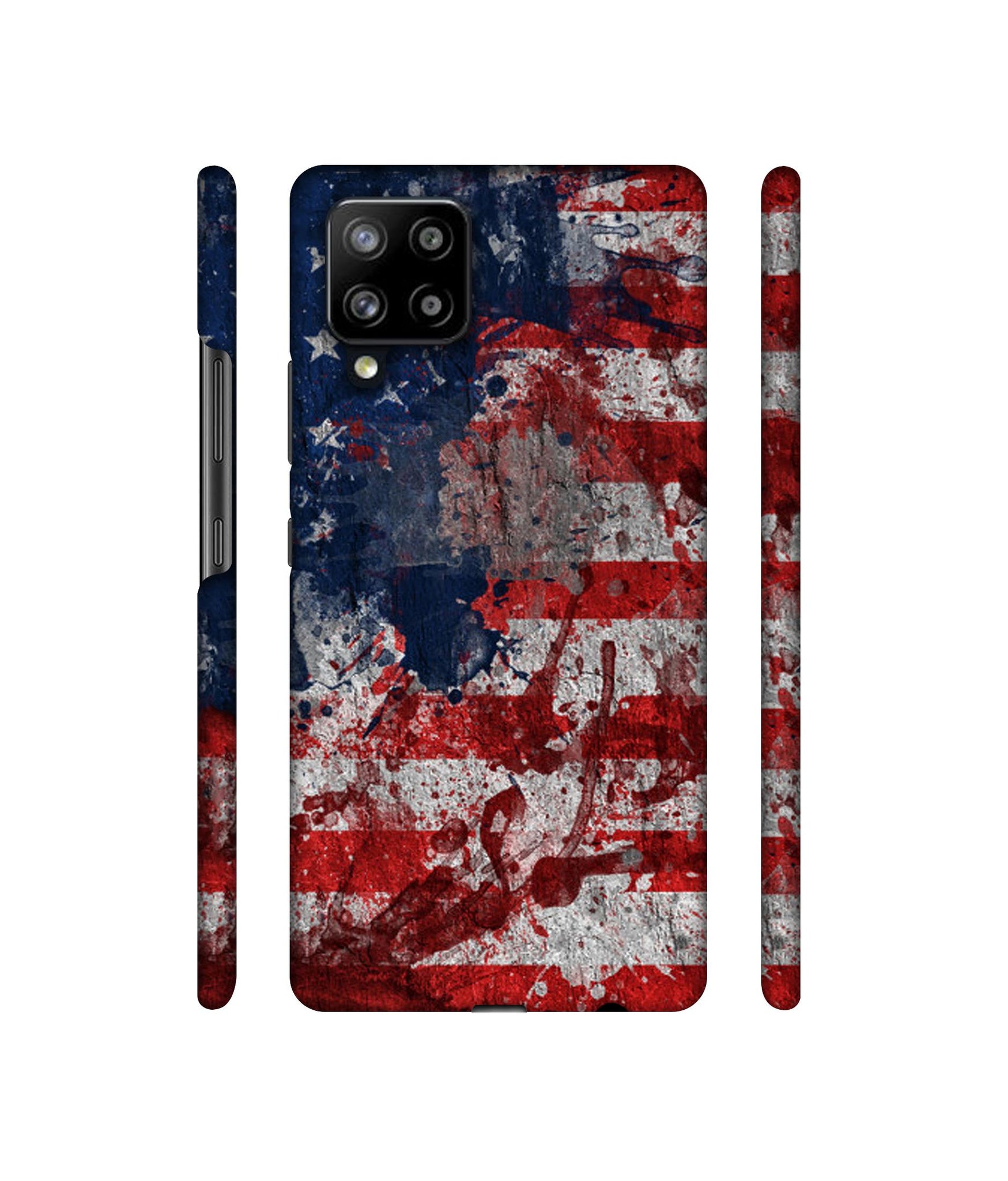 Painting American Designer Hard Back Cover for Samsung Galaxy M42 5G / A42 5G