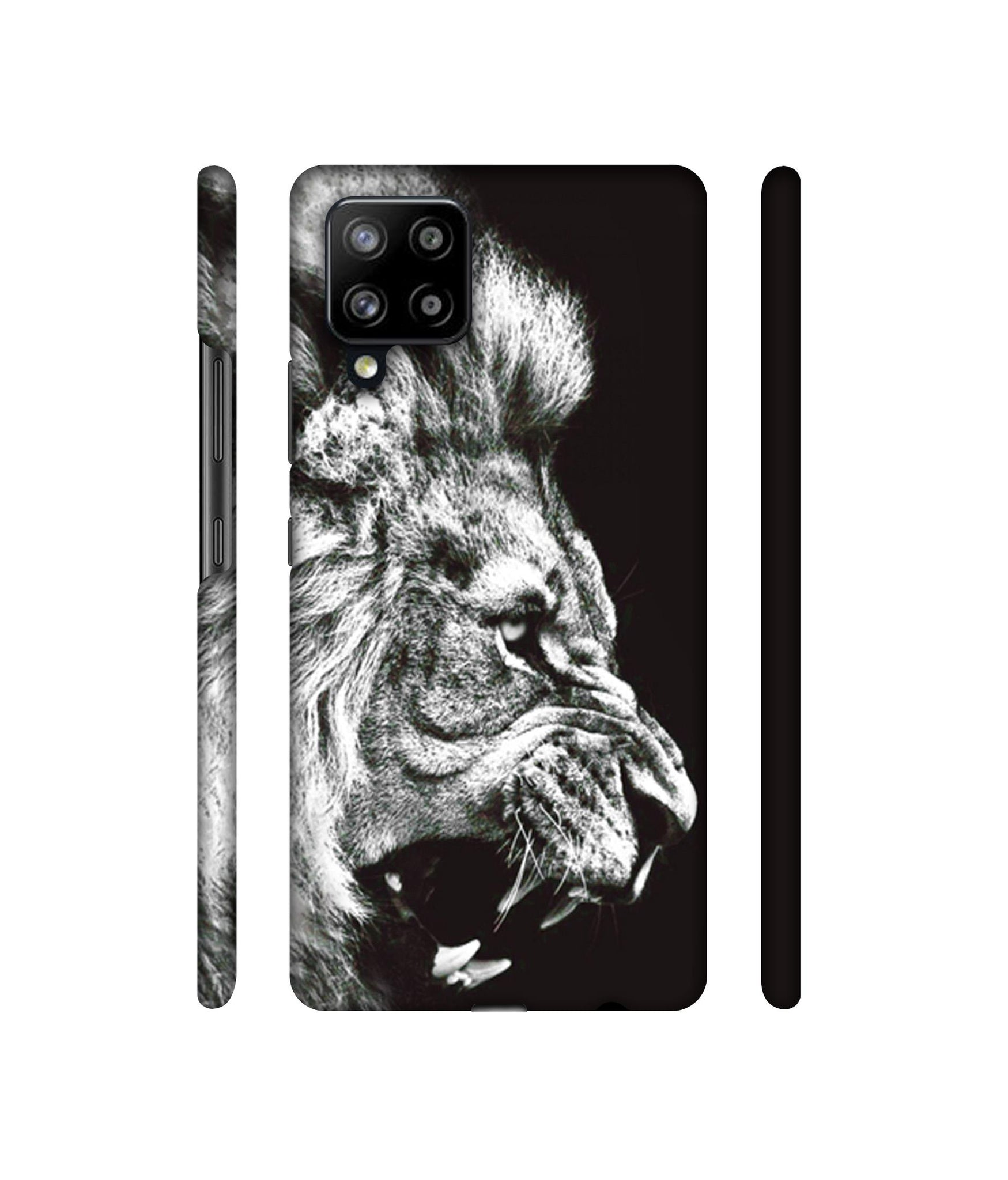 Angry Lion Designer Hard Back Cover for Samsung Galaxy M42 5G / A42 5G