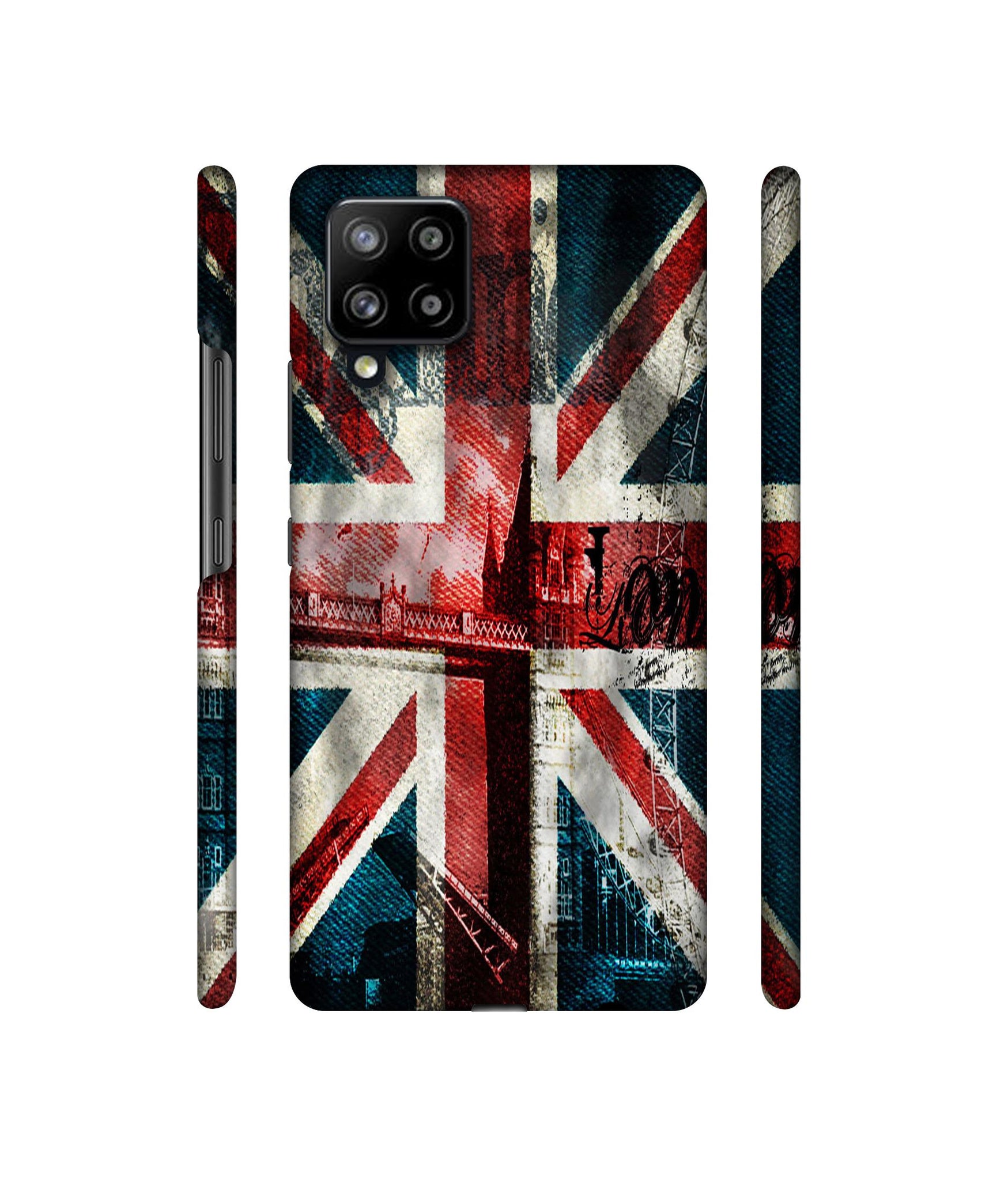 London Flag wallpaper Designer Hard Back Cover for Samsung Galaxy M42 5G / A42 5G