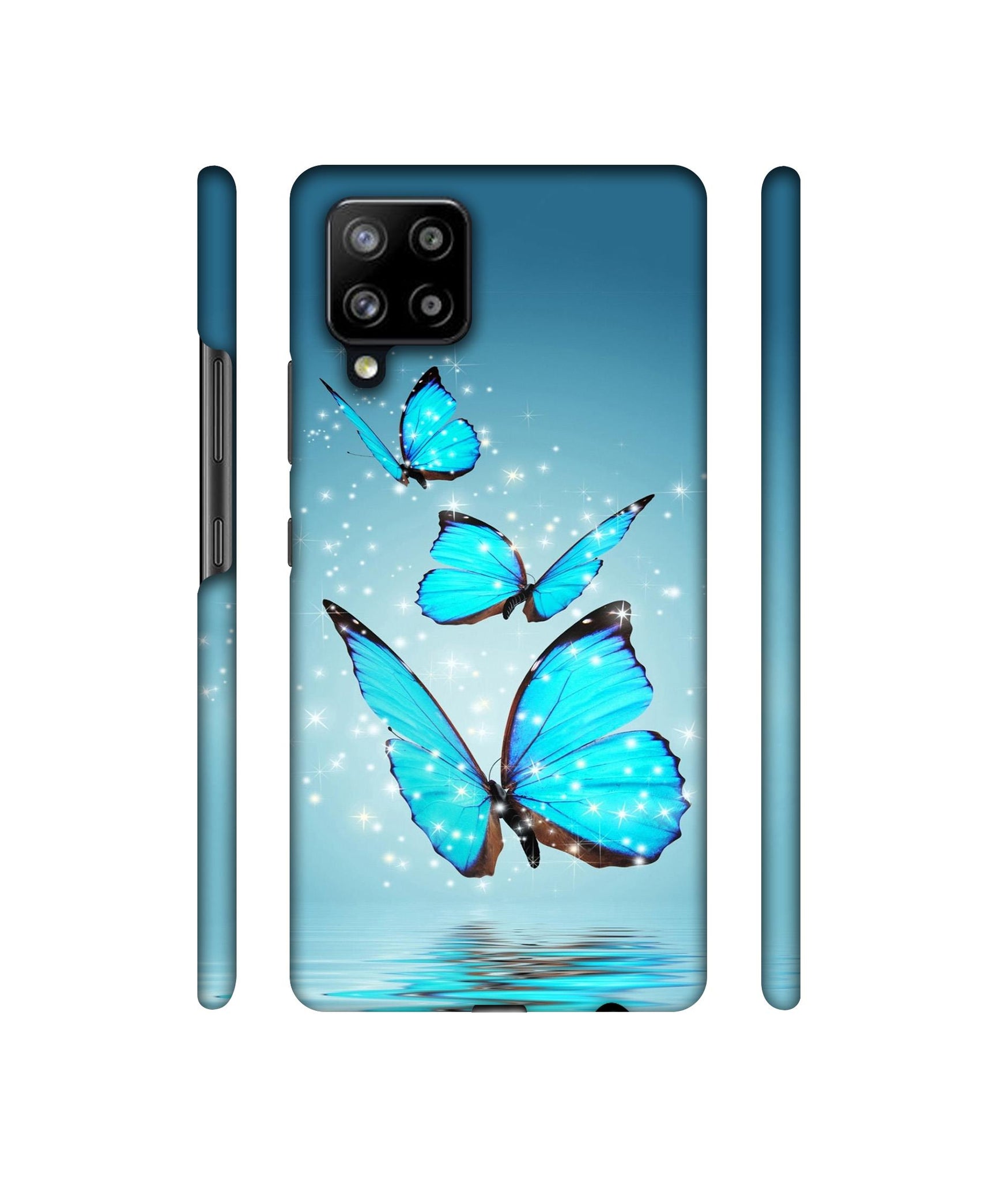 Flying Butterflies Designer Hard Back Cover for Samsung Galaxy M42 5G / A42 5G