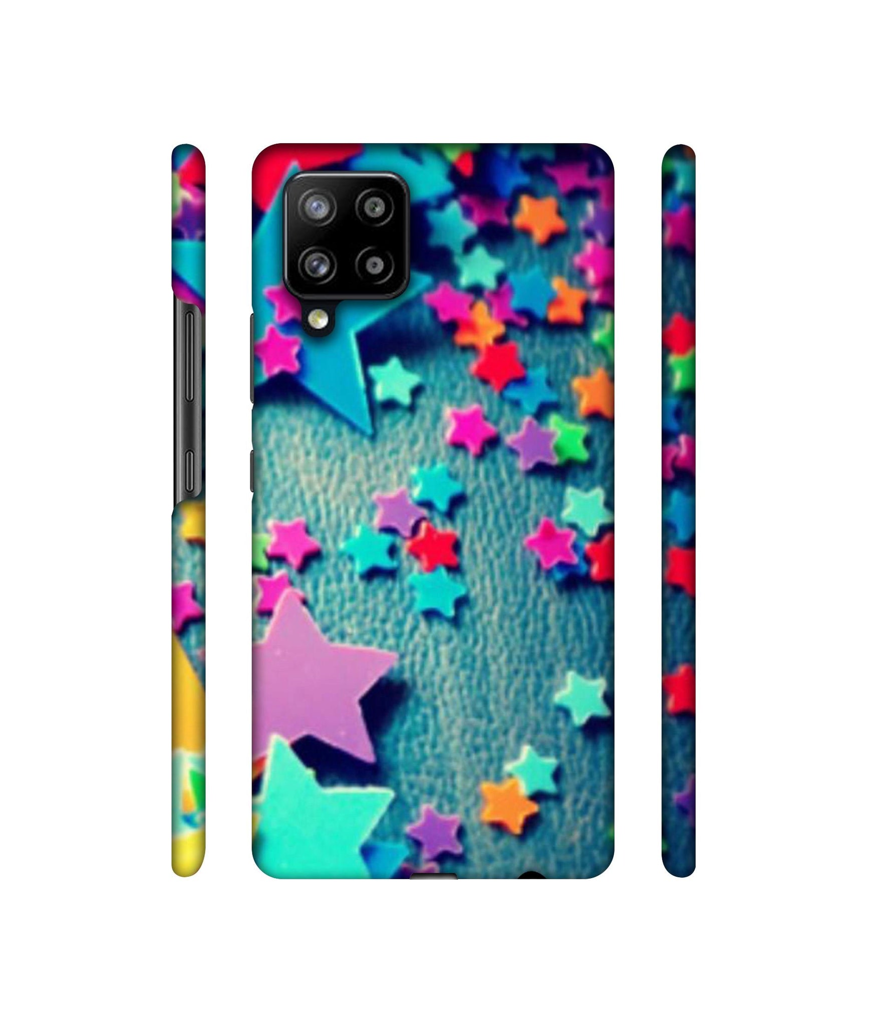 Colorful Stars Designer Hard Back Cover for Samsung Galaxy M42 5G / A42 5G