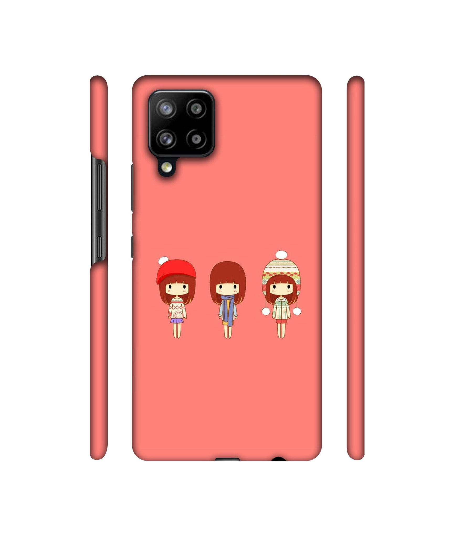 Cute Girls Designer Hard Back Cover for Samsung Galaxy M42 5G / A42 5G