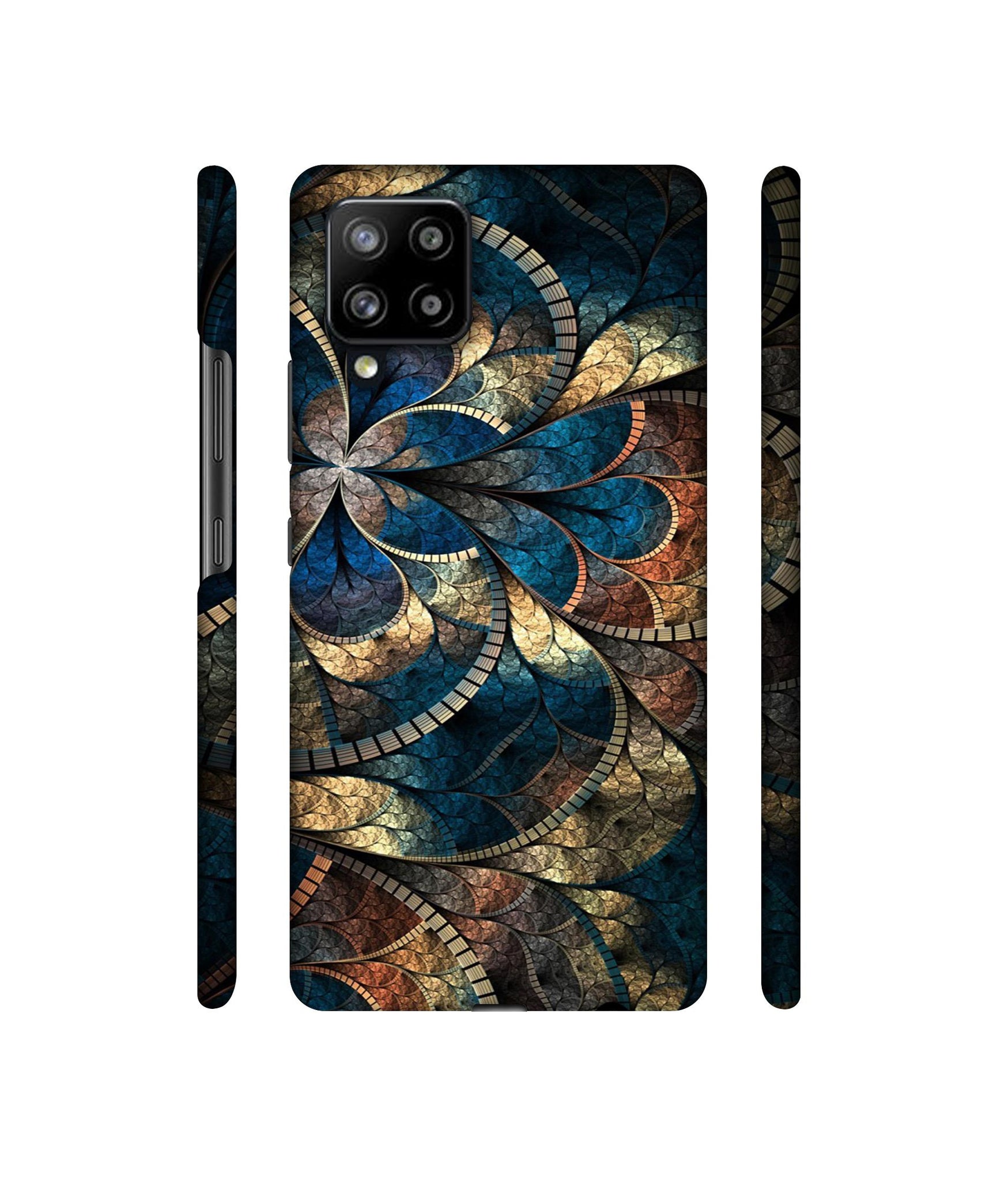 Fractional Pattern Designer Hard Back Cover for Samsung Galaxy M42 5G / A42 5G