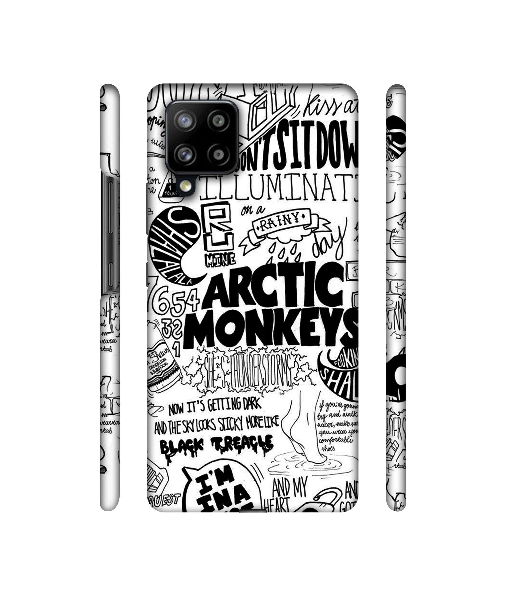 Arctic Monkeys Pattern Designer Hard Back Cover for Samsung Galaxy M42 5G / A42 5G