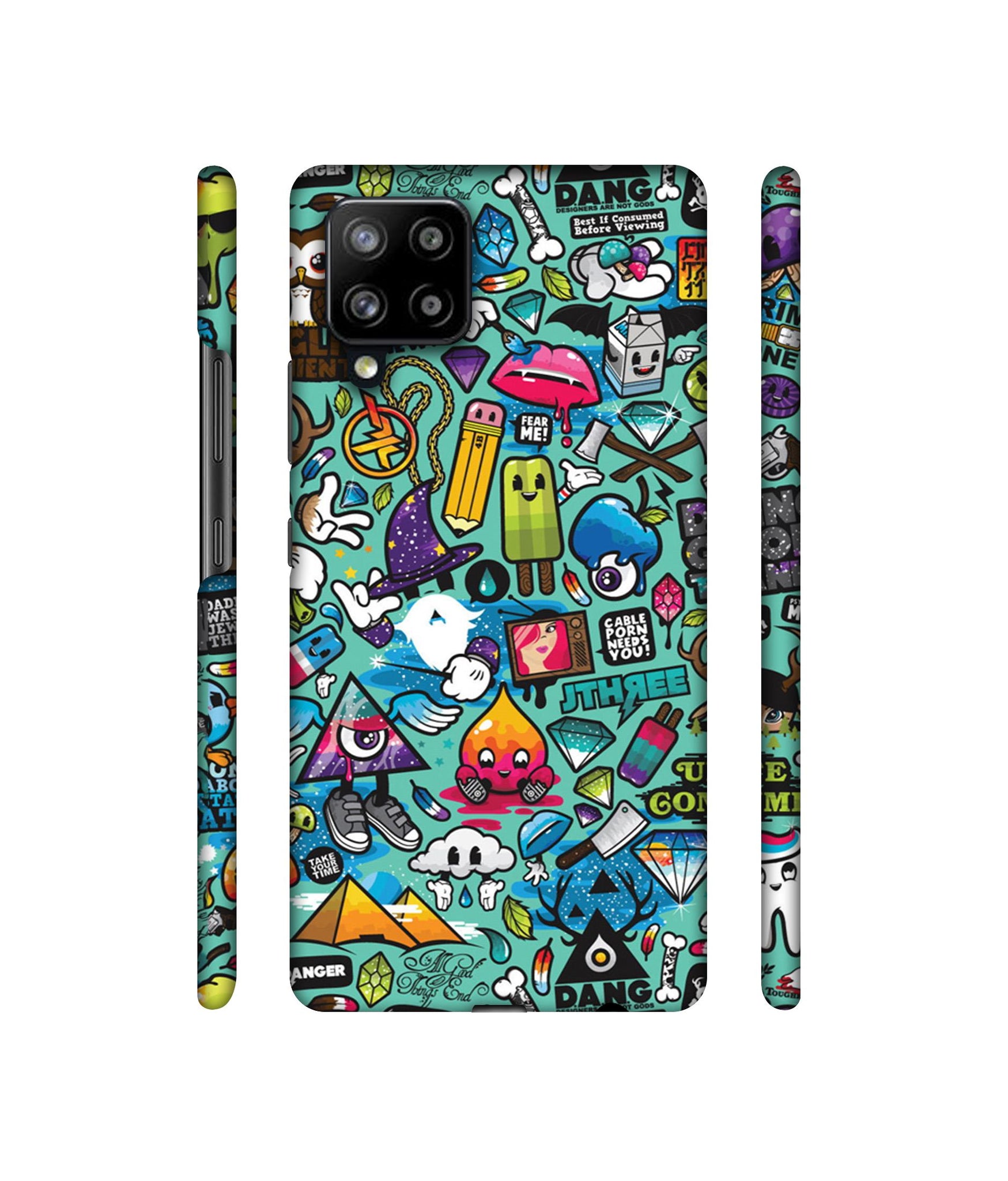 Crazy Designer Hard Back Cover for Samsung Galaxy M42 5G / A42 5G