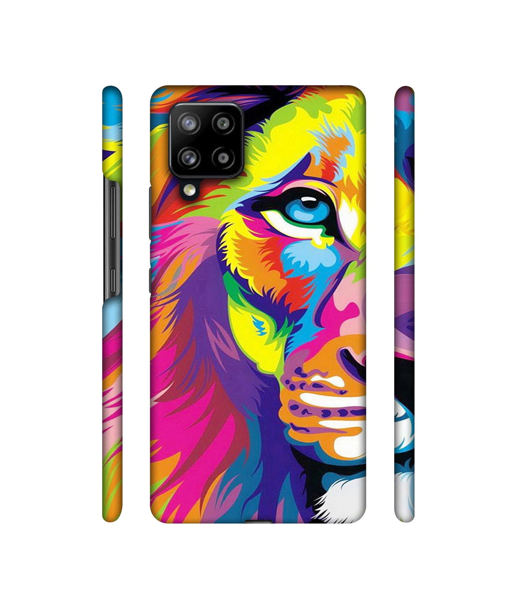 Lion Designer Hard Back Cover for Samsung Galaxy M42 5G / A42 5G