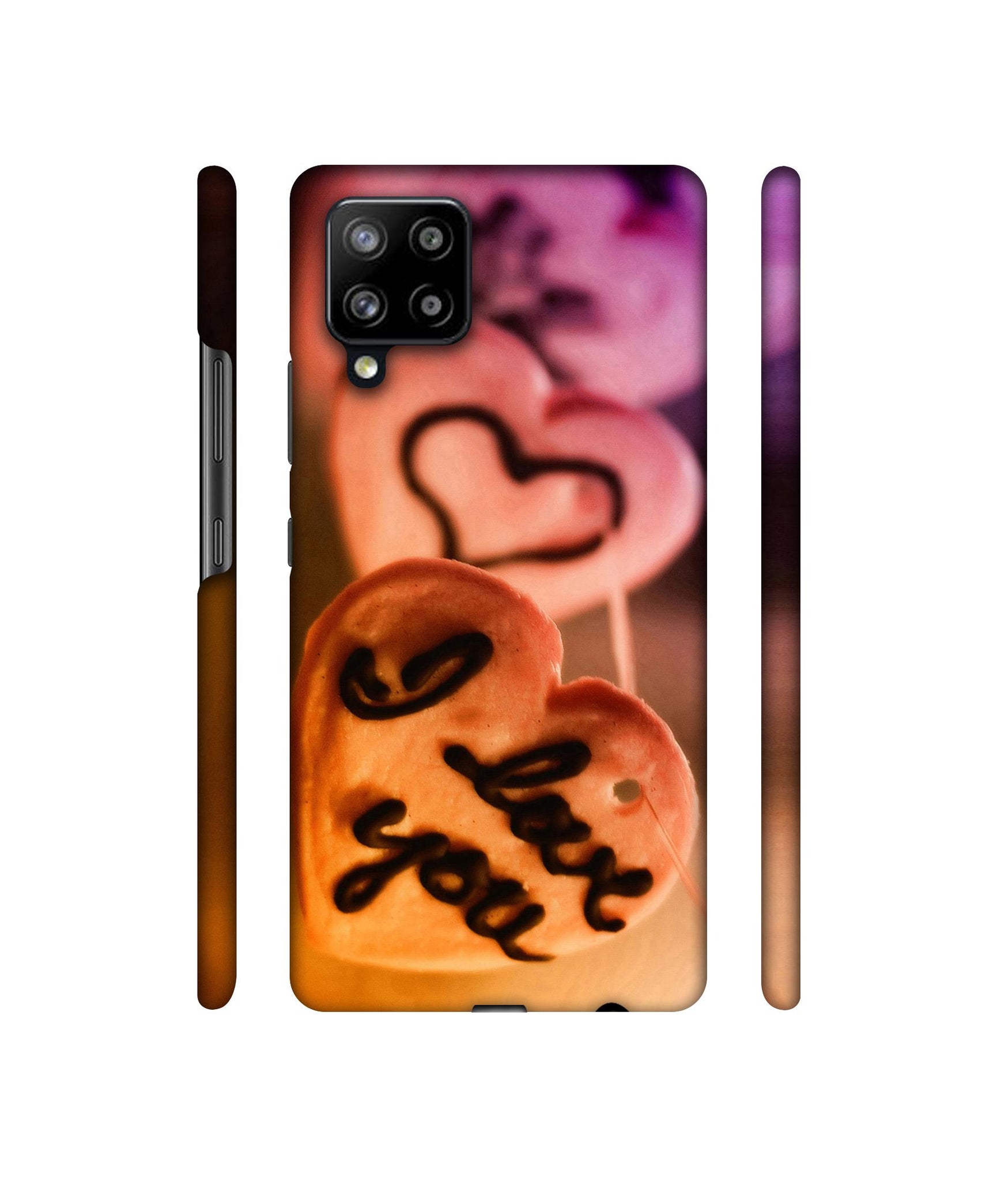 I Love you Designer Hard Back Cover for Samsung Galaxy M42 5G / A42 5G