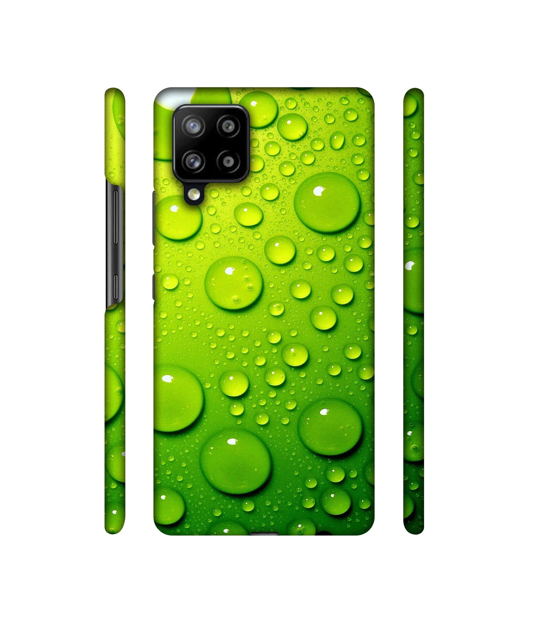 Green Bubbles Designer Hard Back Cover for Samsung Galaxy M42 5G / A42 5G