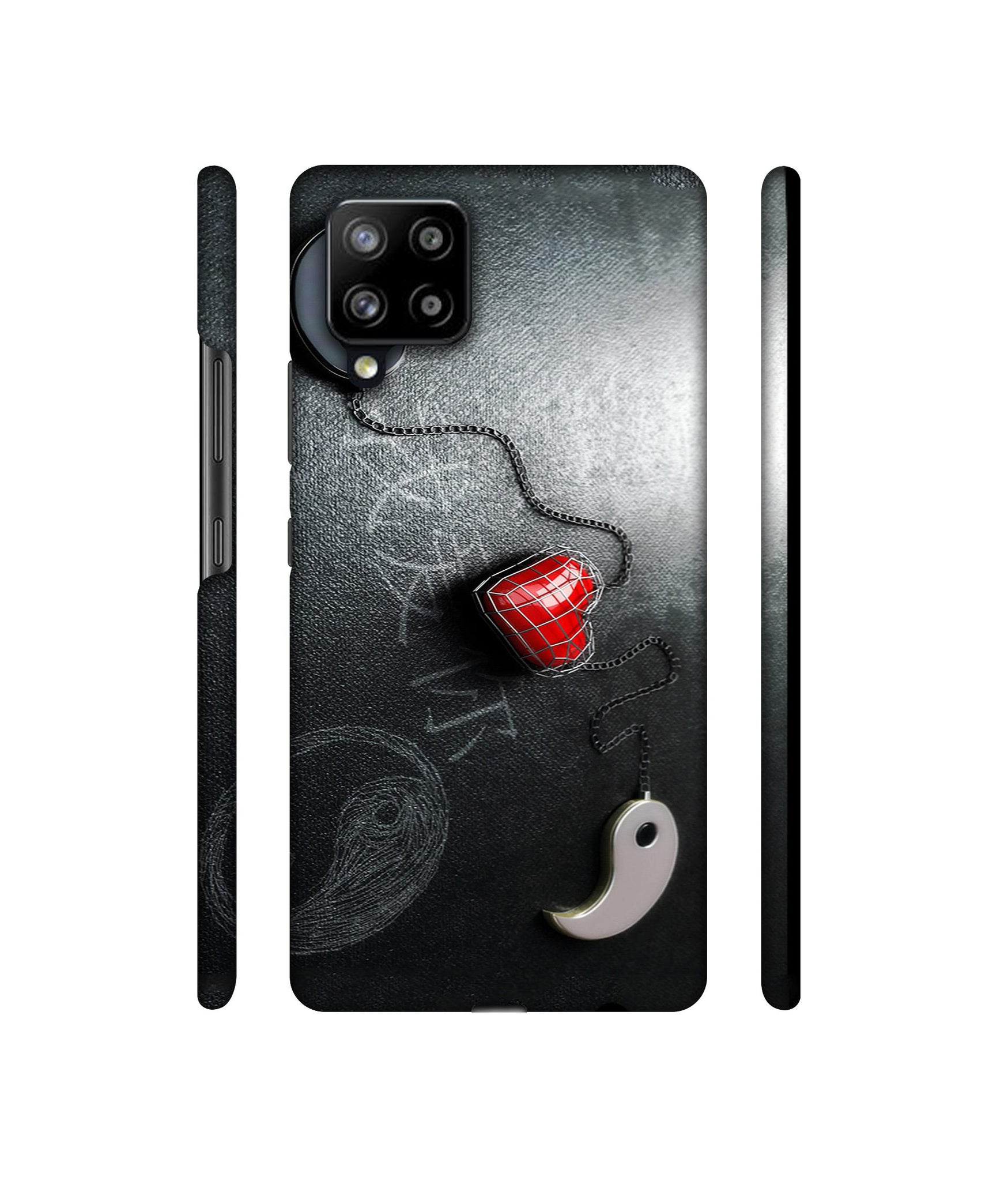 Chinnese Yin and Yang Designer Hard Back Cover for Samsung Galaxy M42 5G / A42 5G