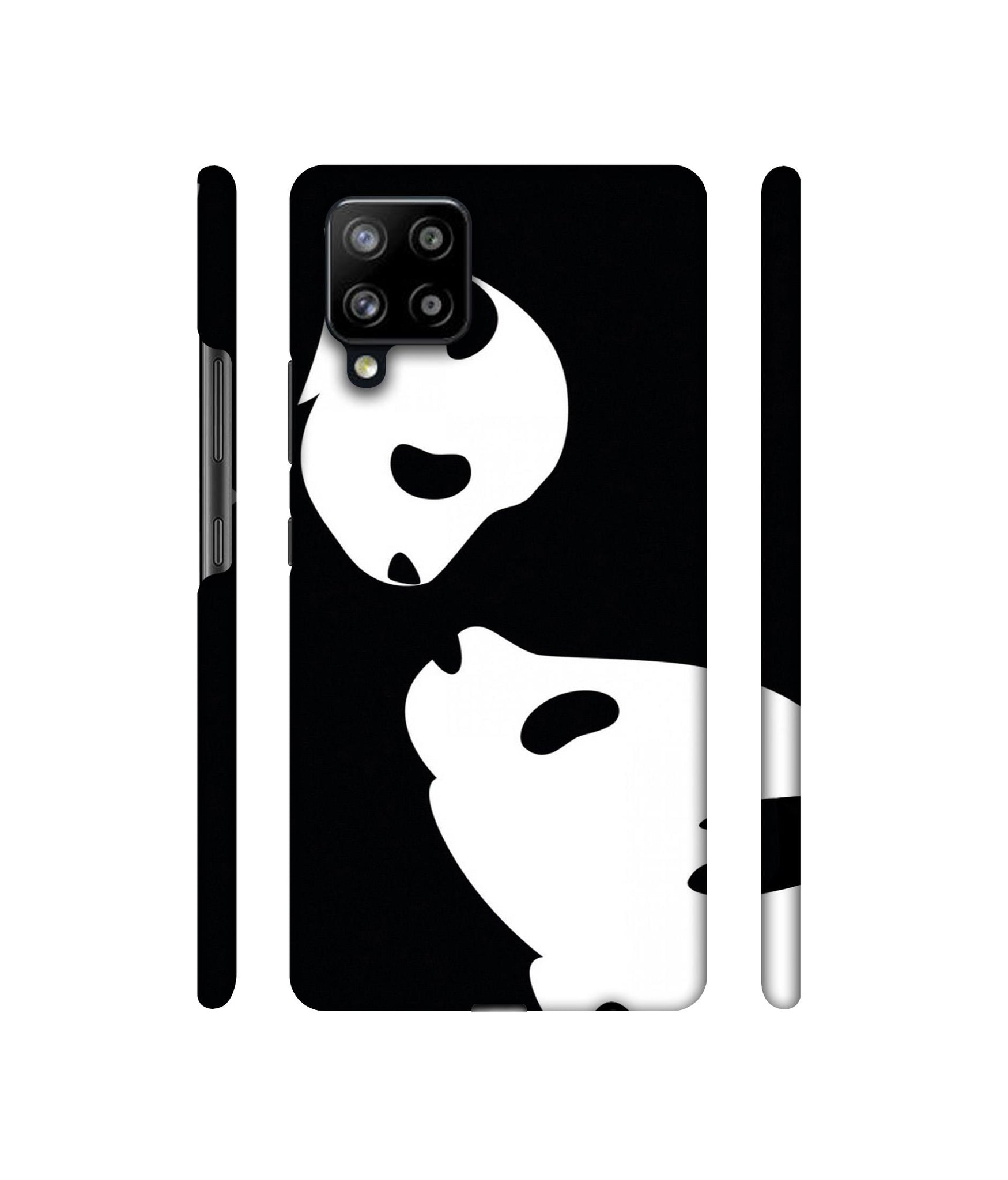 Panda Drawing Designer Hard Back Cover for Samsung Galaxy M42 5G / A42 5G