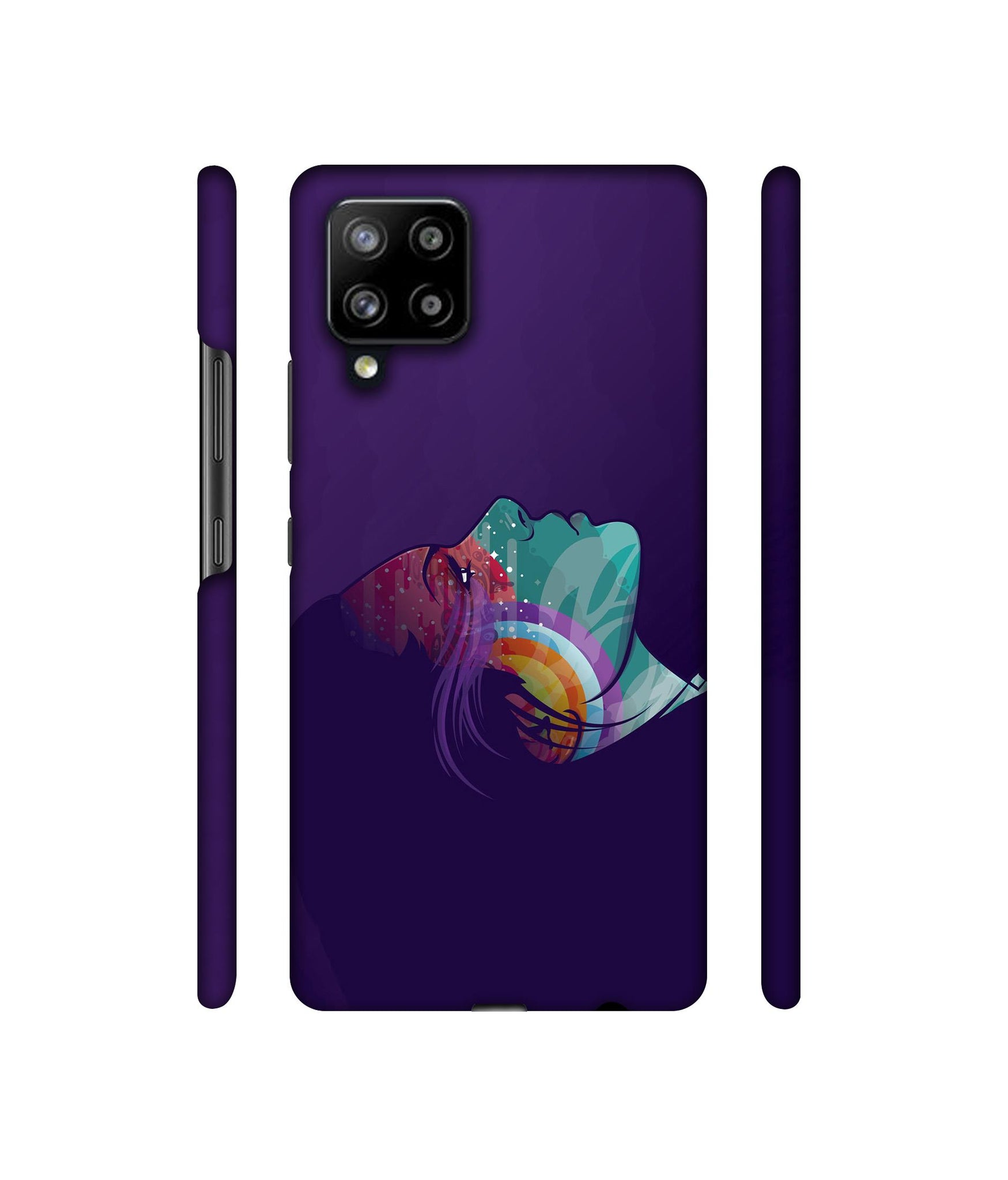 Vector Girl Designer Hard Back Cover for Samsung Galaxy M42 5G / A42 5G