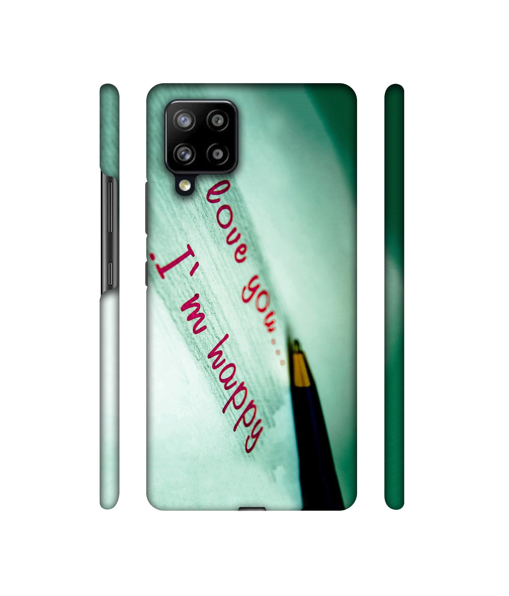 Love Quote Designer Hard Back Cover for Samsung Galaxy M42 5G / A42 5G