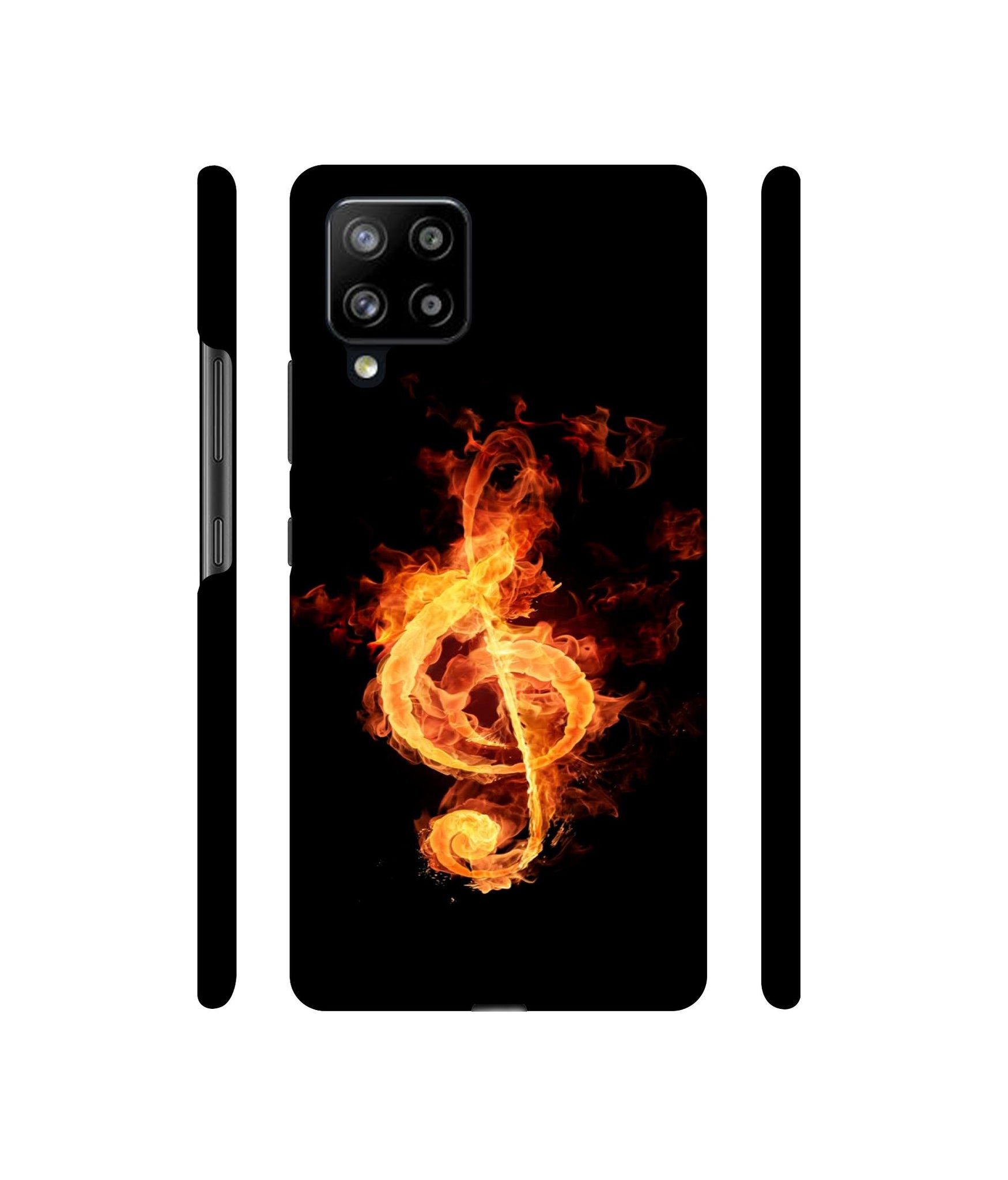 Fire Note Designer Hard Back Cover for Samsung Galaxy M42 5G / A42 5G