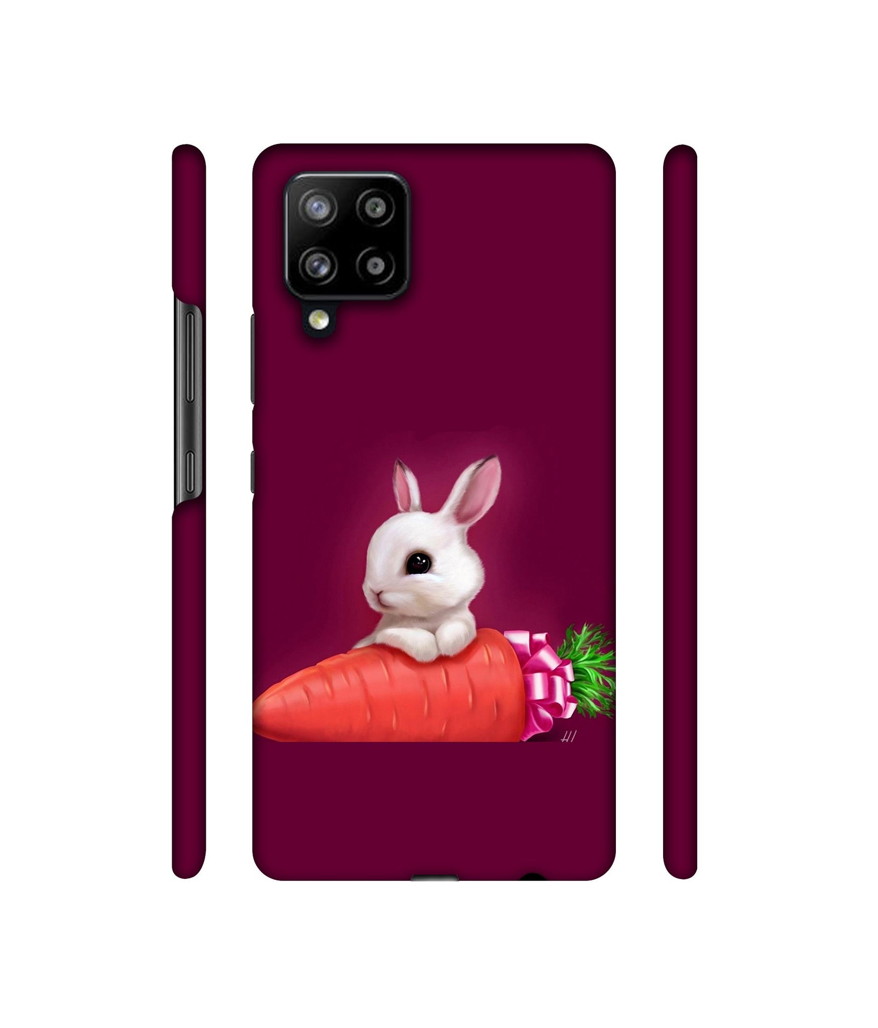 Bunny With Carrot Designer Hard Back Cover for Samsung Galaxy M42 5G / A42 5G