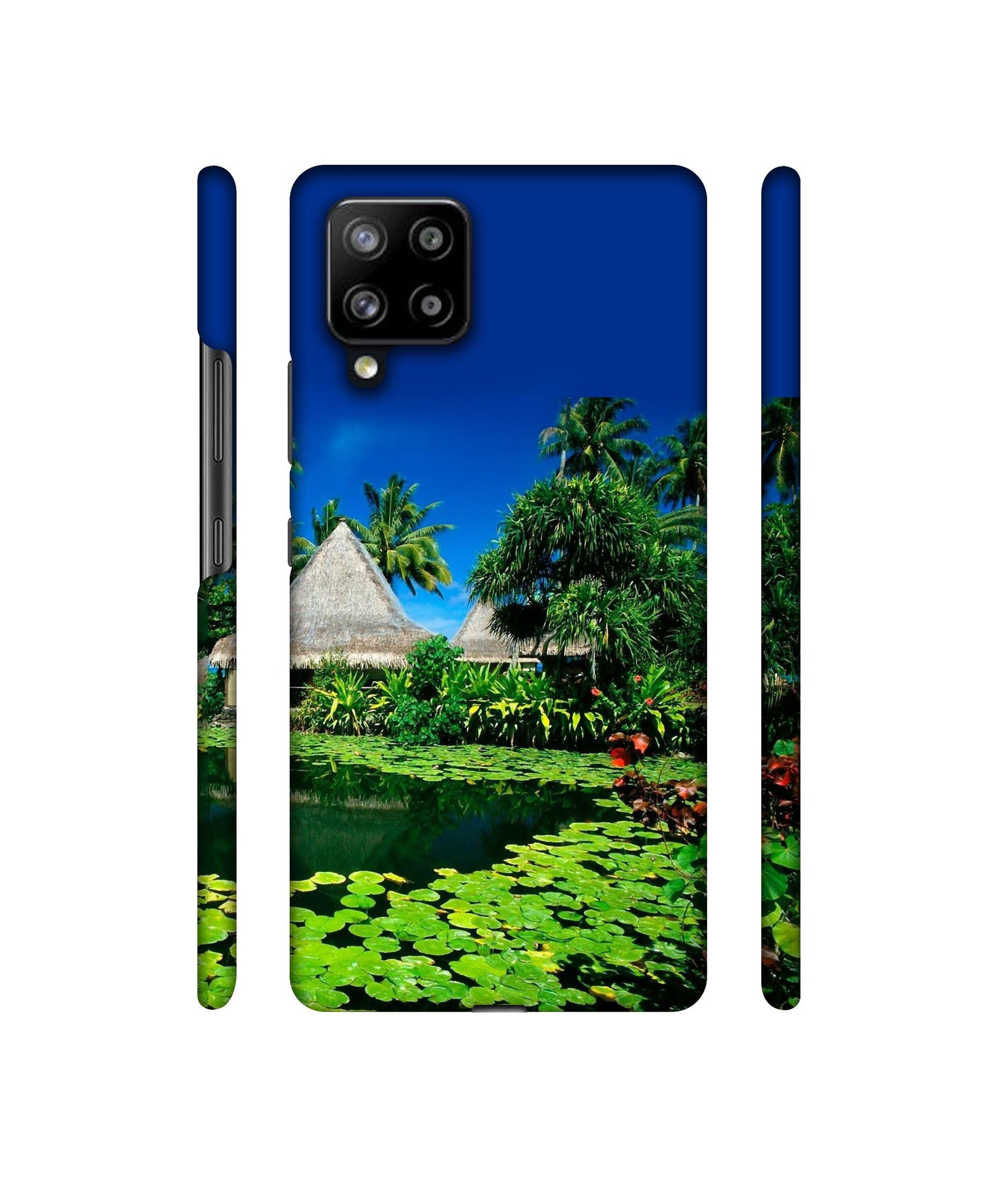 Tropics Water Designer Hard Back Cover for Samsung Galaxy M42 5G / A42 5G