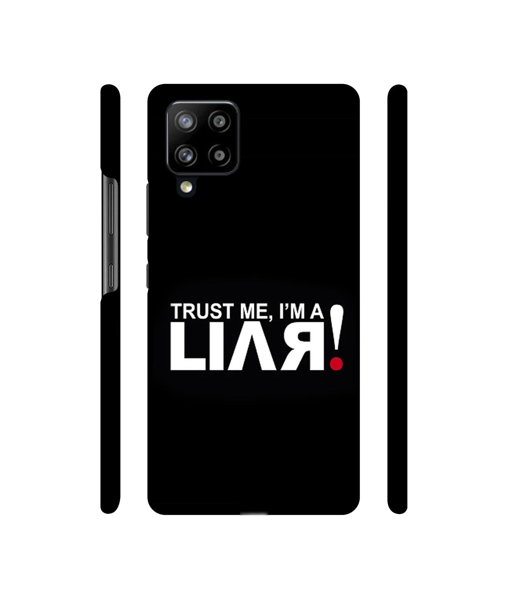 Trust Me Funny Quote Designer Hard Back Cover for Samsung Galaxy M42 5G / A42 5G