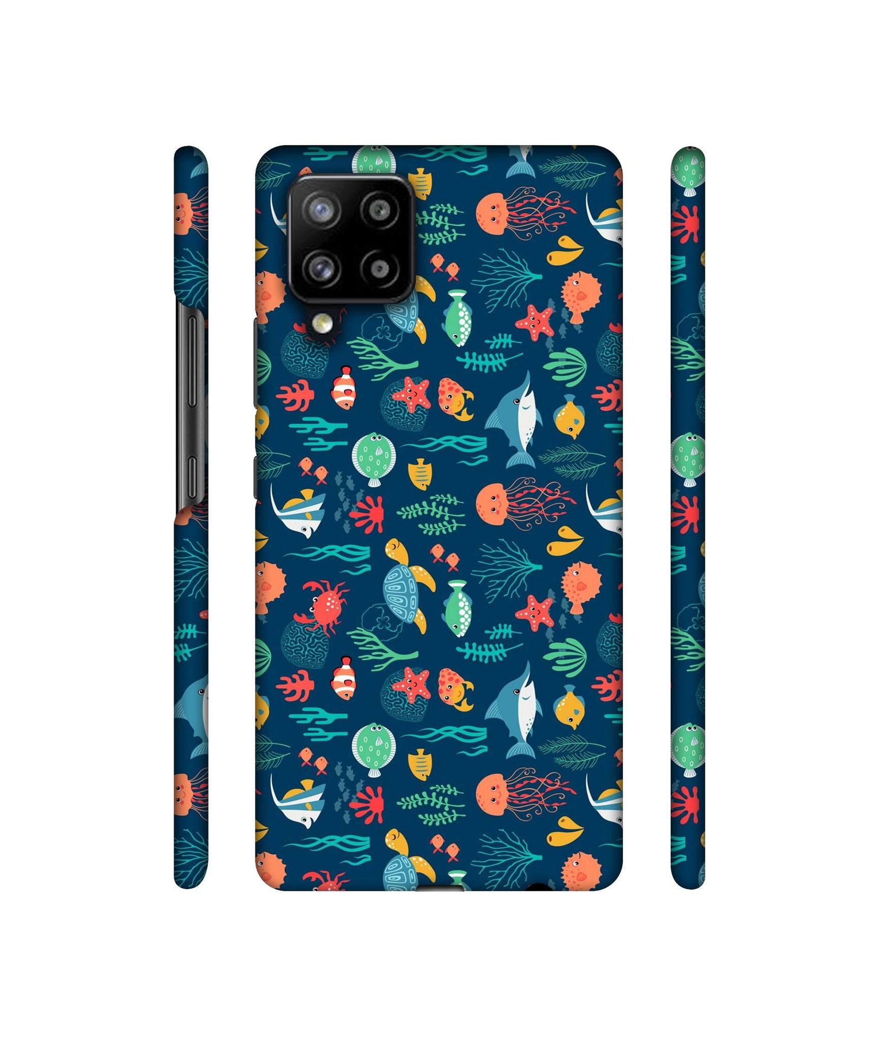 Aquarium Texture Designer Hard Back Cover for Samsung Galaxy M42 5G / A42 5G