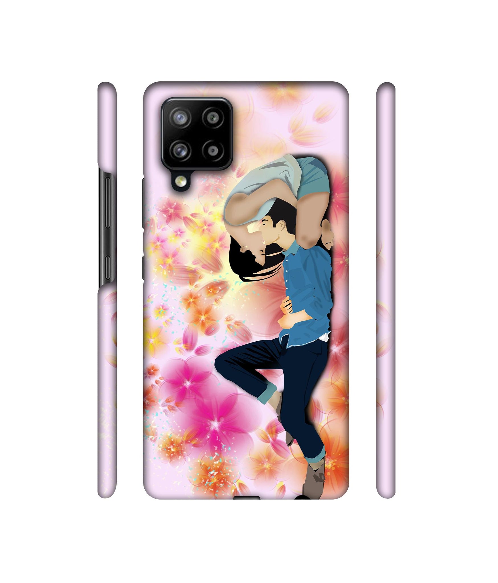 Couple Love Designer Hard Back Cover for Samsung Galaxy M42 5G / A42 5G
