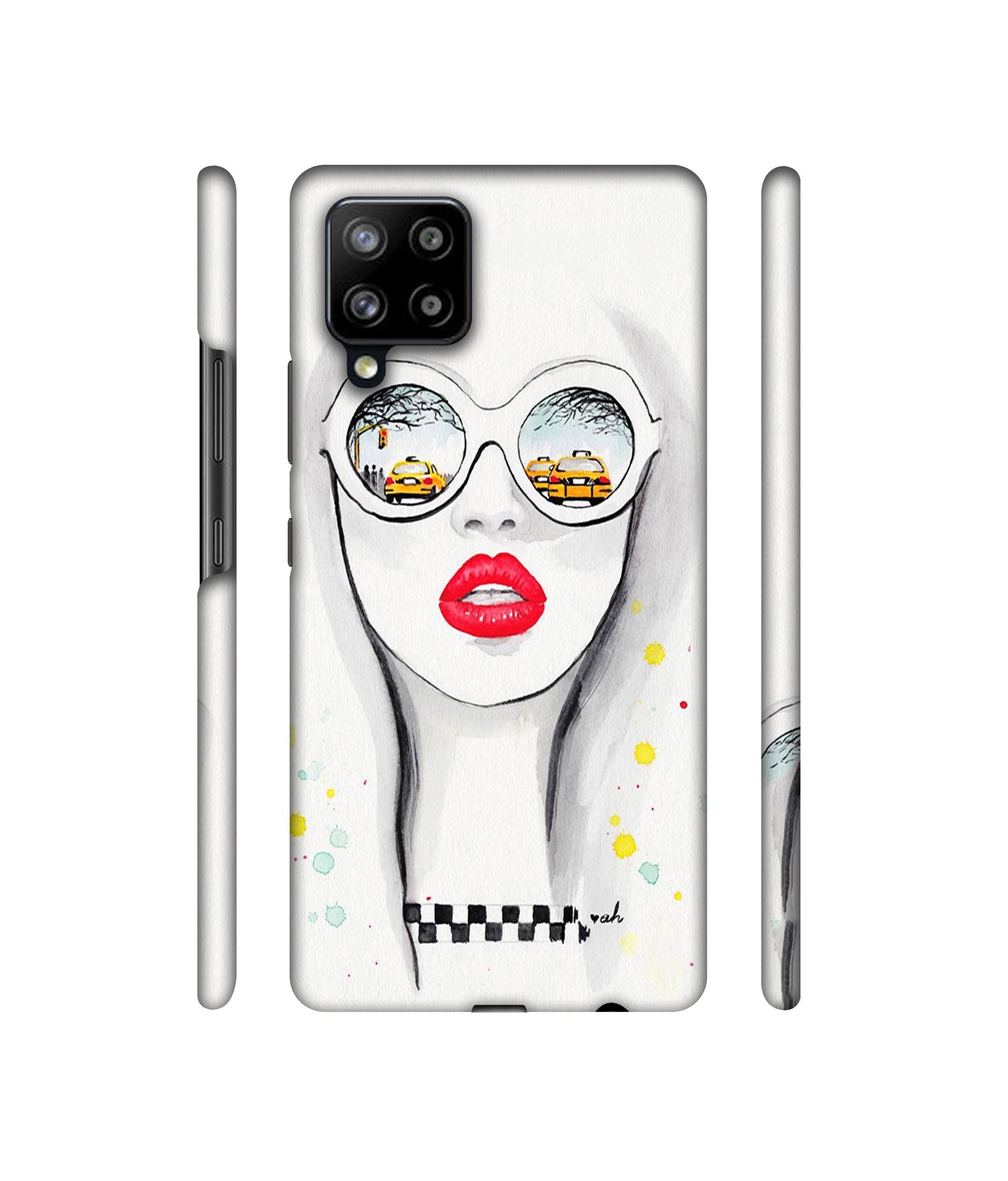 Girl Designer Hard Back Cover for Samsung Galaxy M42 5G / A42 5G