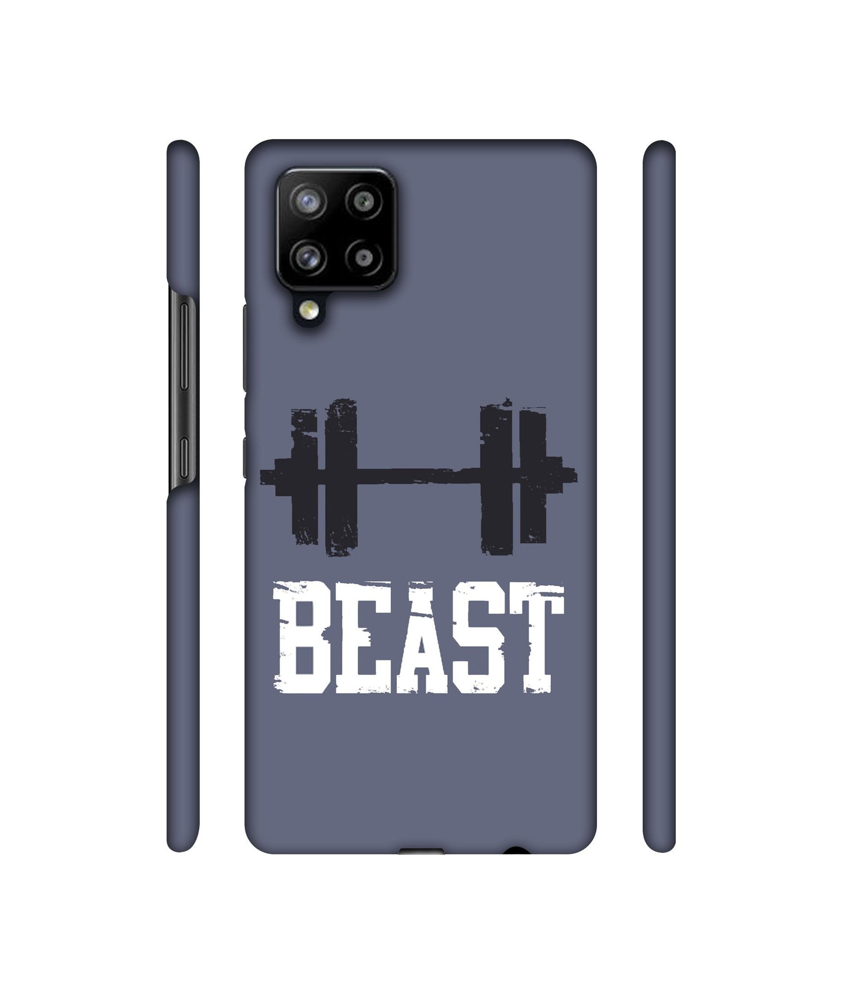 Beast Gym Designer Hard Back Cover for Samsung Galaxy M42 5G / A42 5G