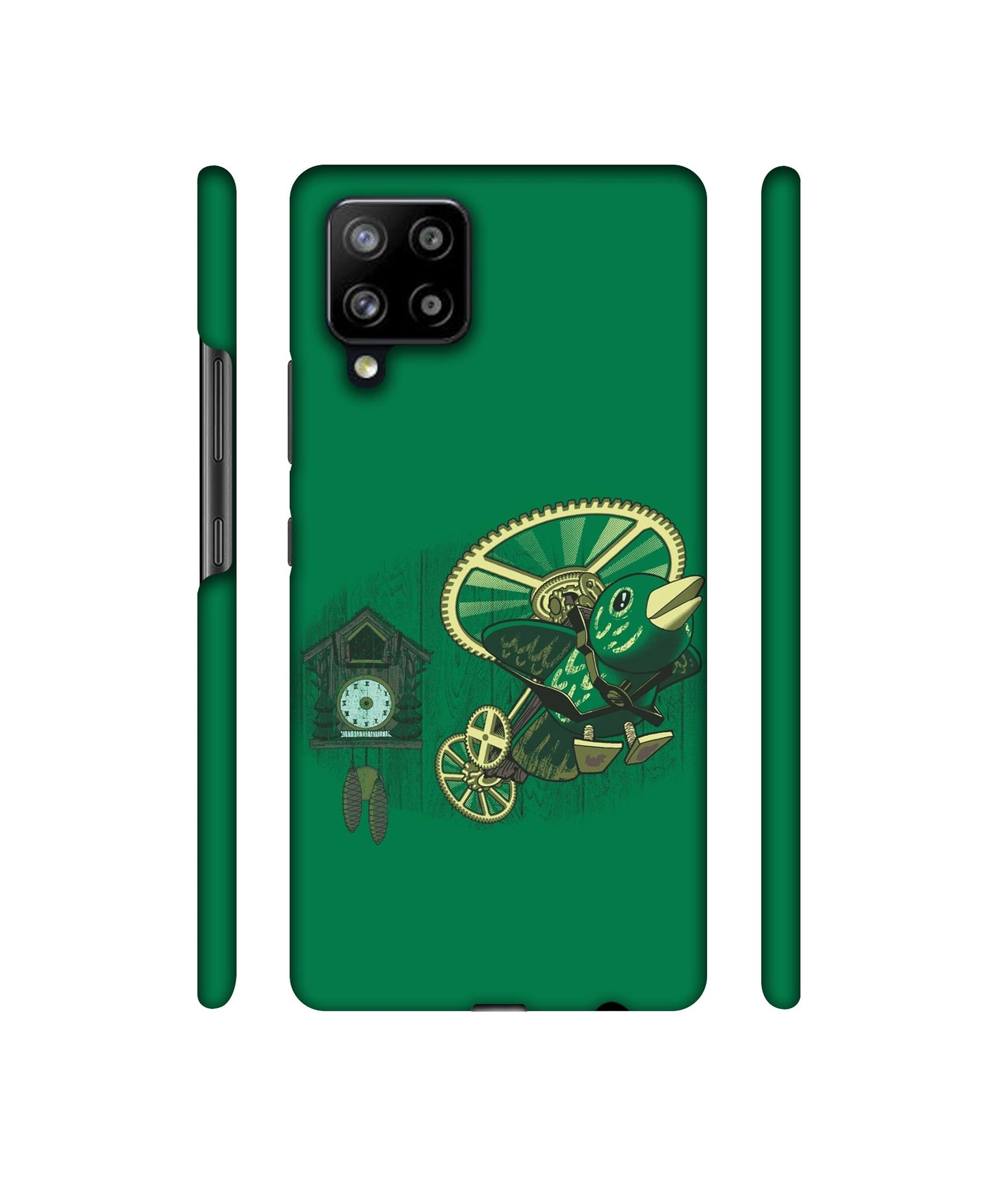 Clock Bird Designer Hard Back Cover for Samsung Galaxy M42 5G / A42 5G